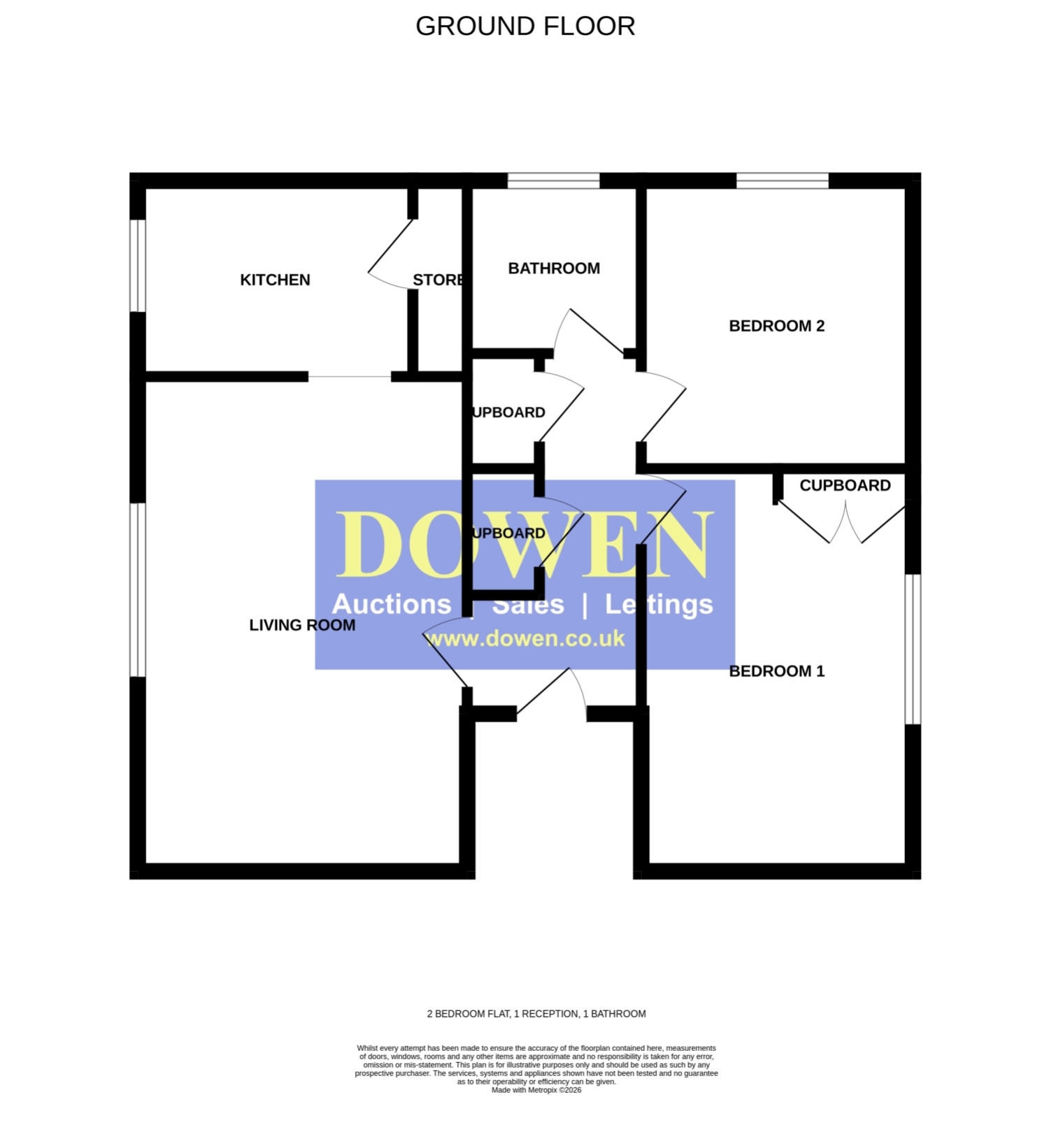30, Tweed Close, Peterlee floorplan