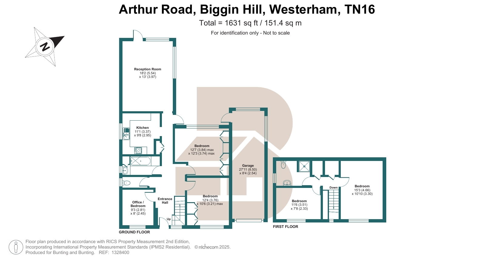 18, Arthur Road, Westerham floorplan