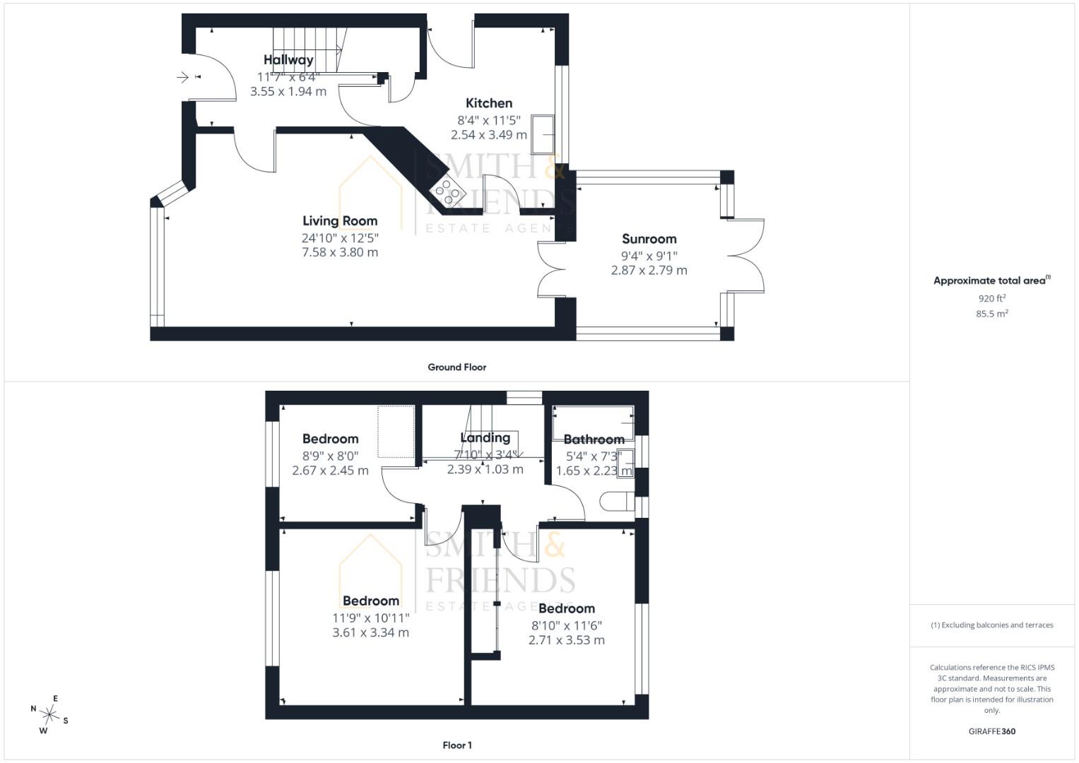 24, Glaisdale Avenue, Stockton-On-Tees floorplan