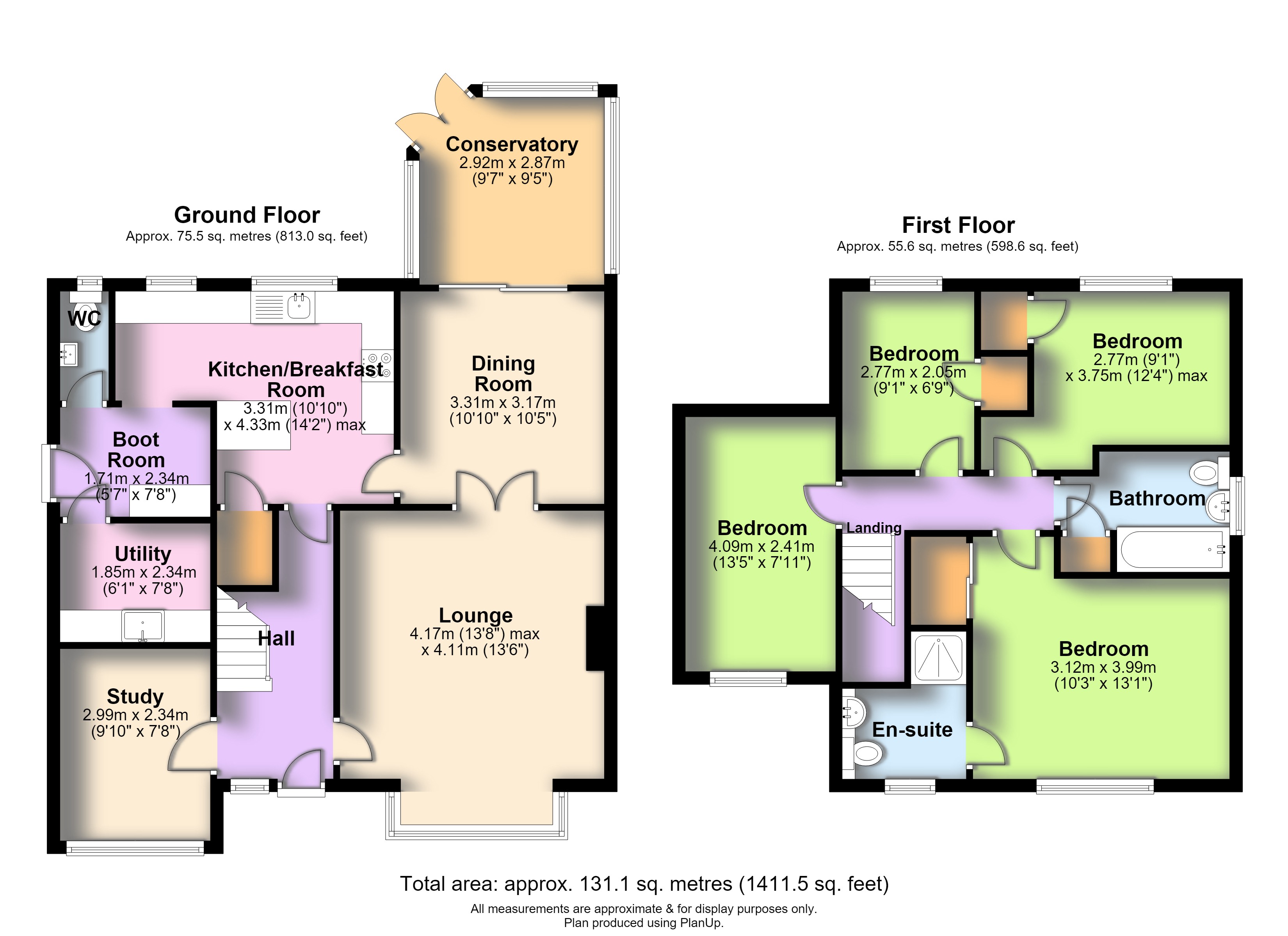 7, Cotswold Drive, Telford floorplan