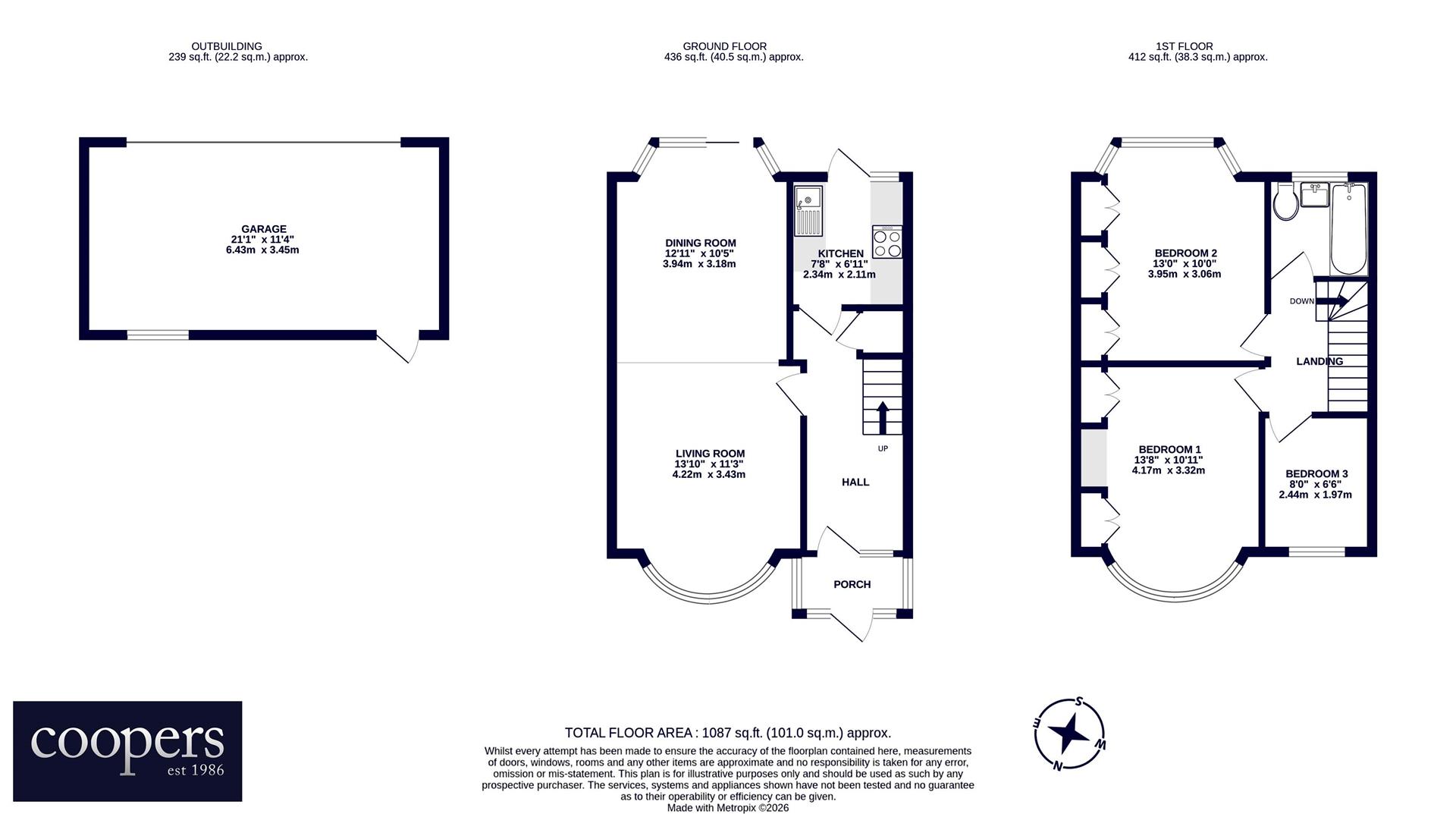 39, St. Peters Road, Southall floorplan