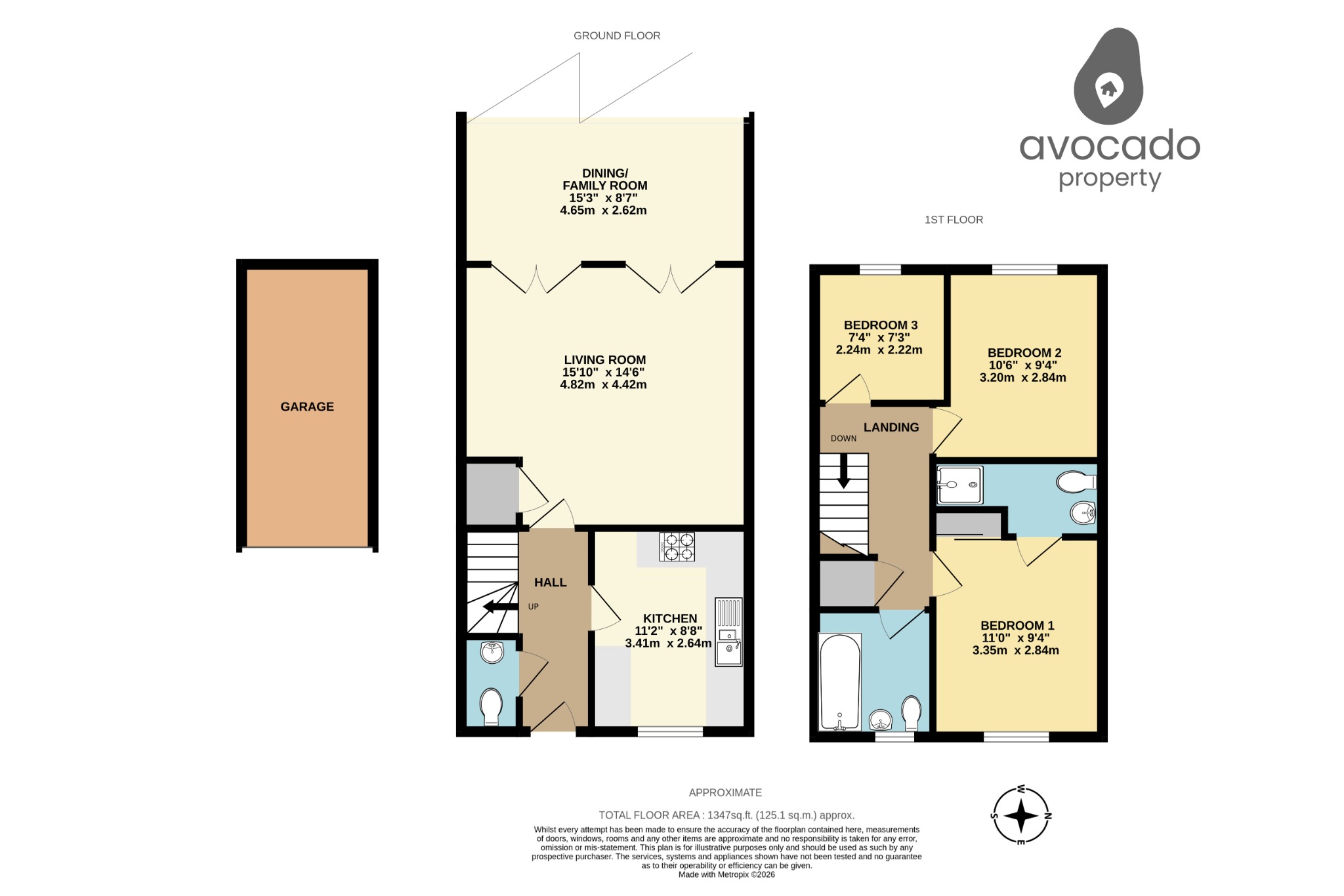 6 Oatlands Chase, Shinfield, Berkshire floorplan