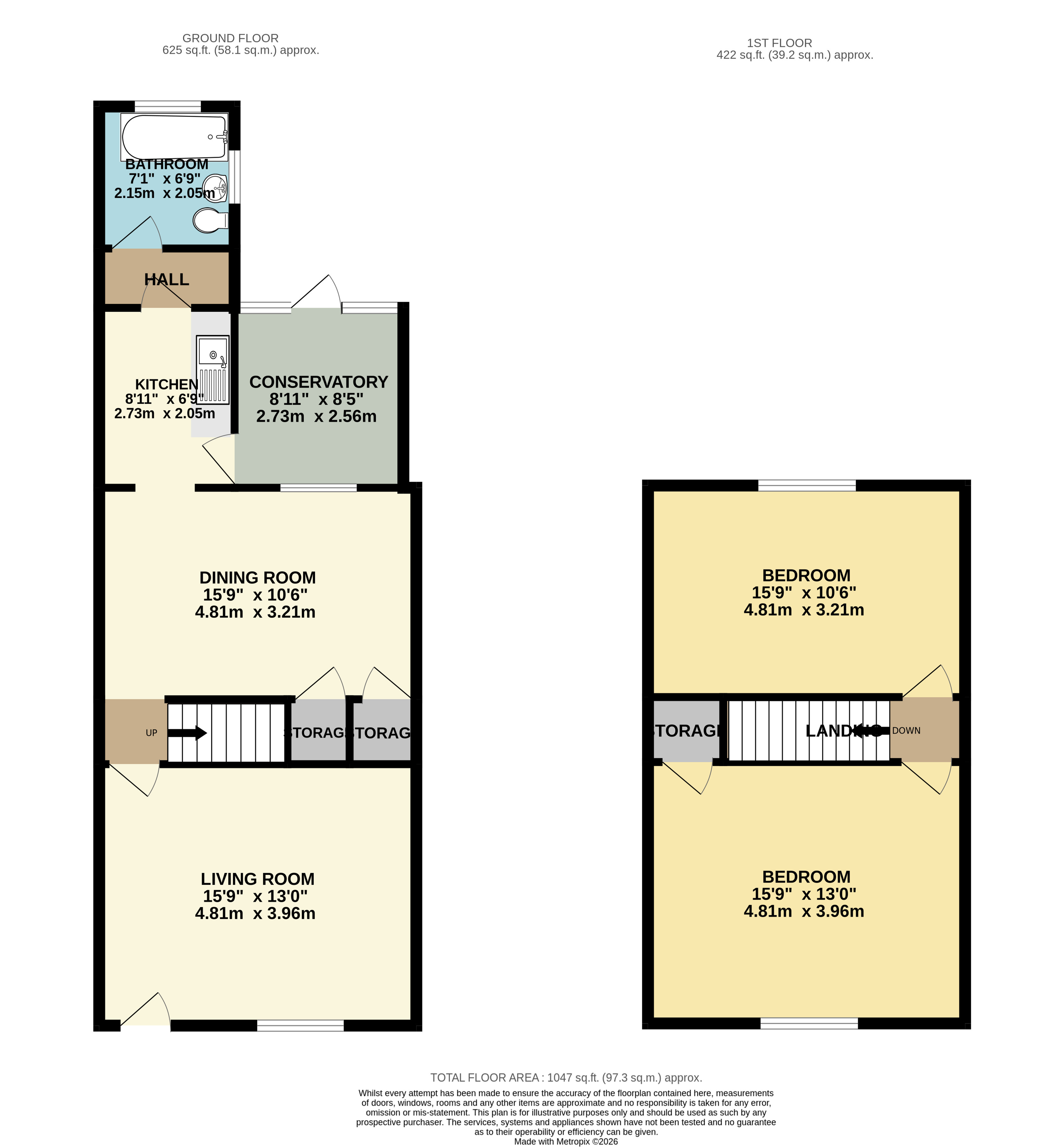 109, Kellaway Avenue, Bristol floorplan