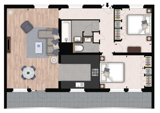 Fourth Floor, London floorplan