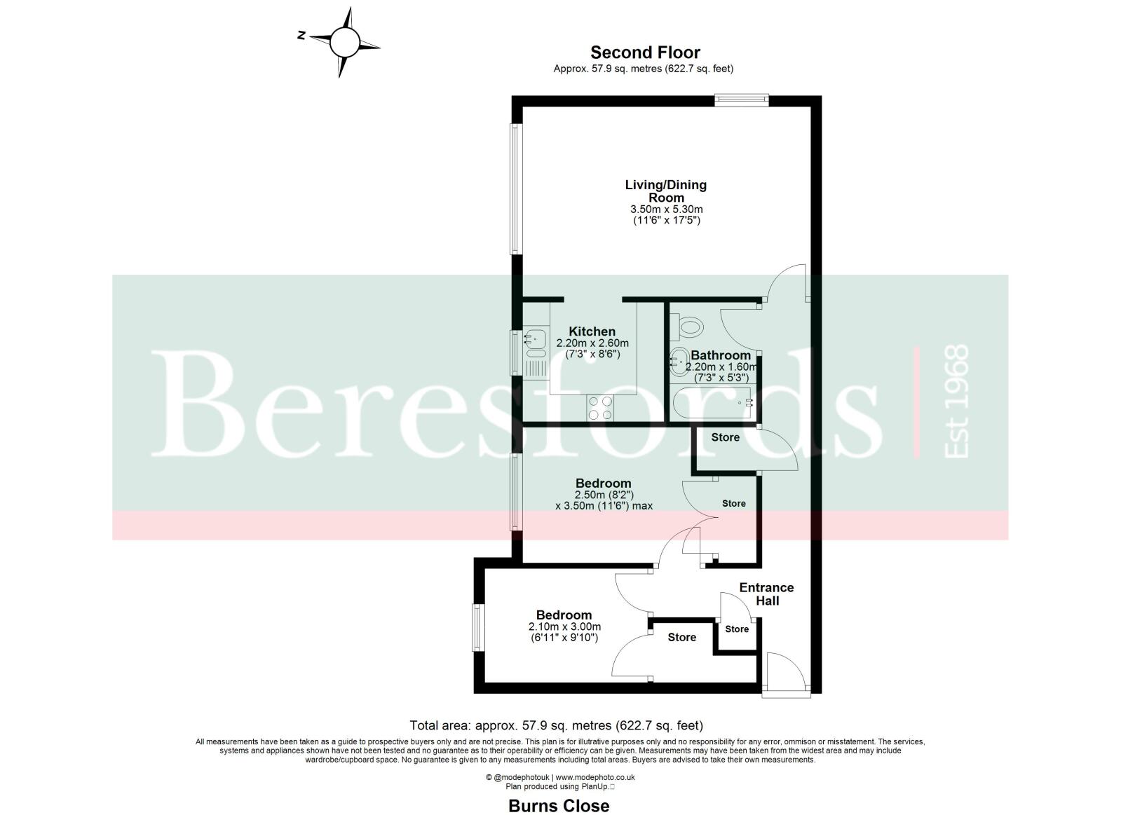 41, Burns Close, Essex floorplan