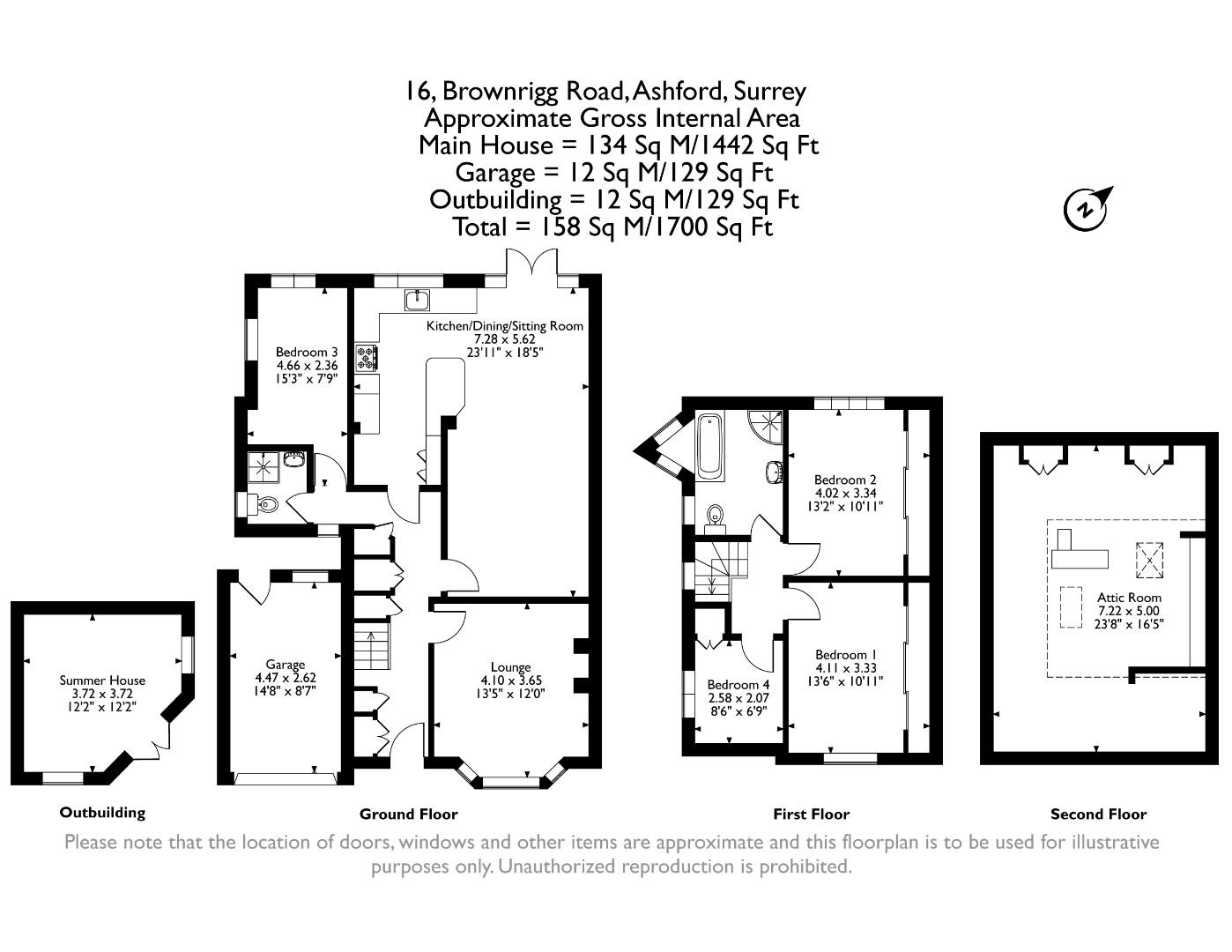16, Brownrigg Road, Ashford floorplan