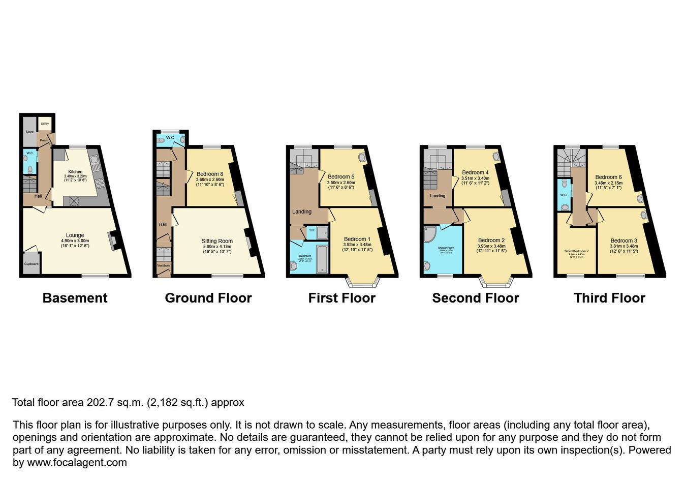 21, New Queen Street, Scarborough floorplan