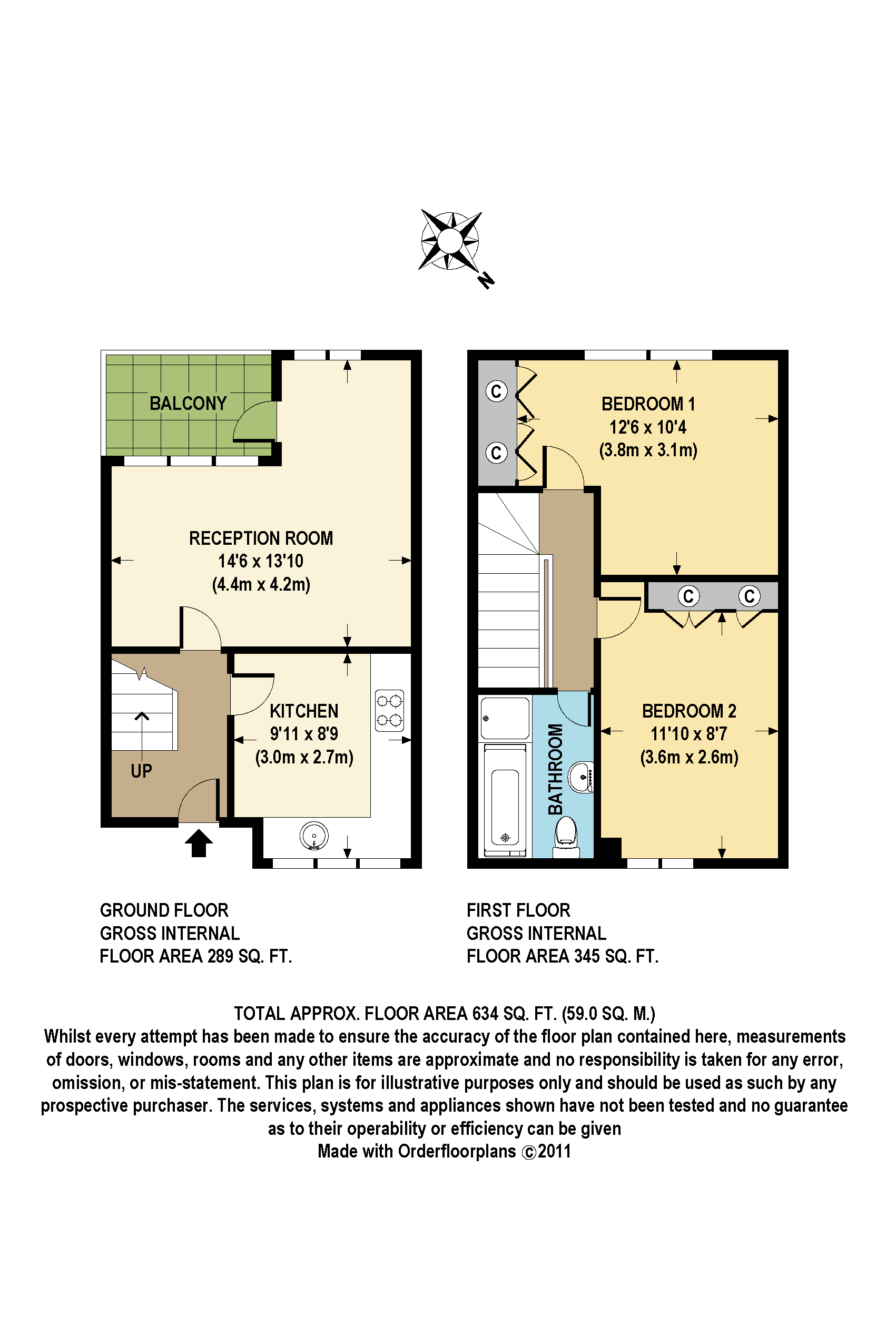 3 Bedrooms Maisonette to rent in College Place, London NW1