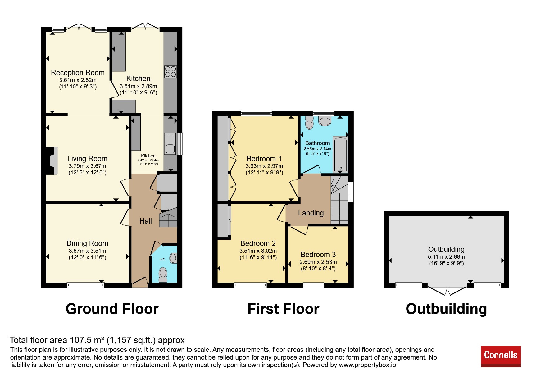 107, Chanctonbury Road, Burgess Hill floorplan