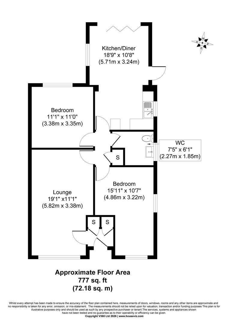 7, Hall Close, Goole floorplan