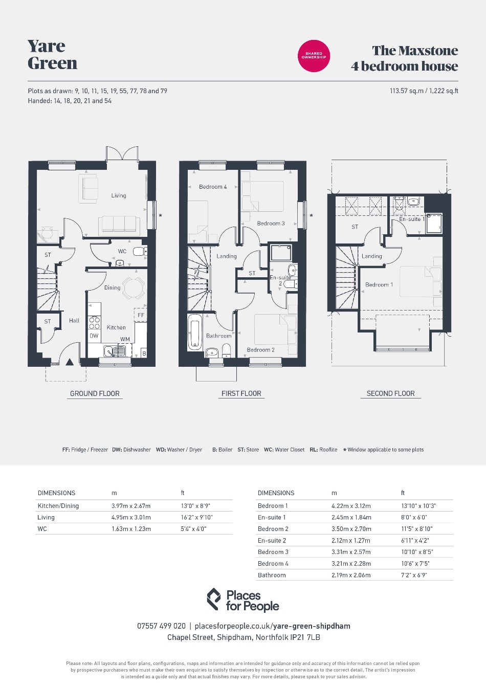 Plot 21, The Maxstone, Shipdham floorplan