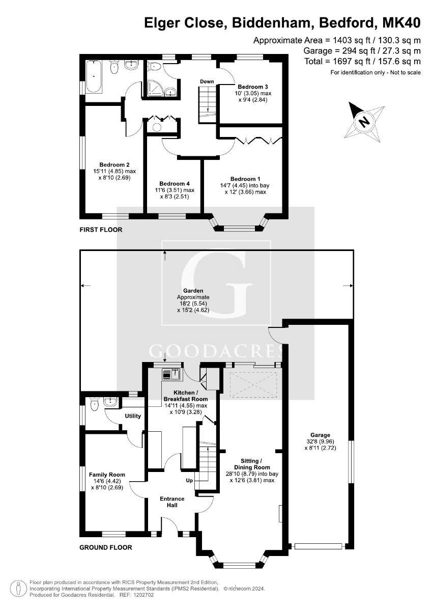 19 Elger Close, Bedford floorplan