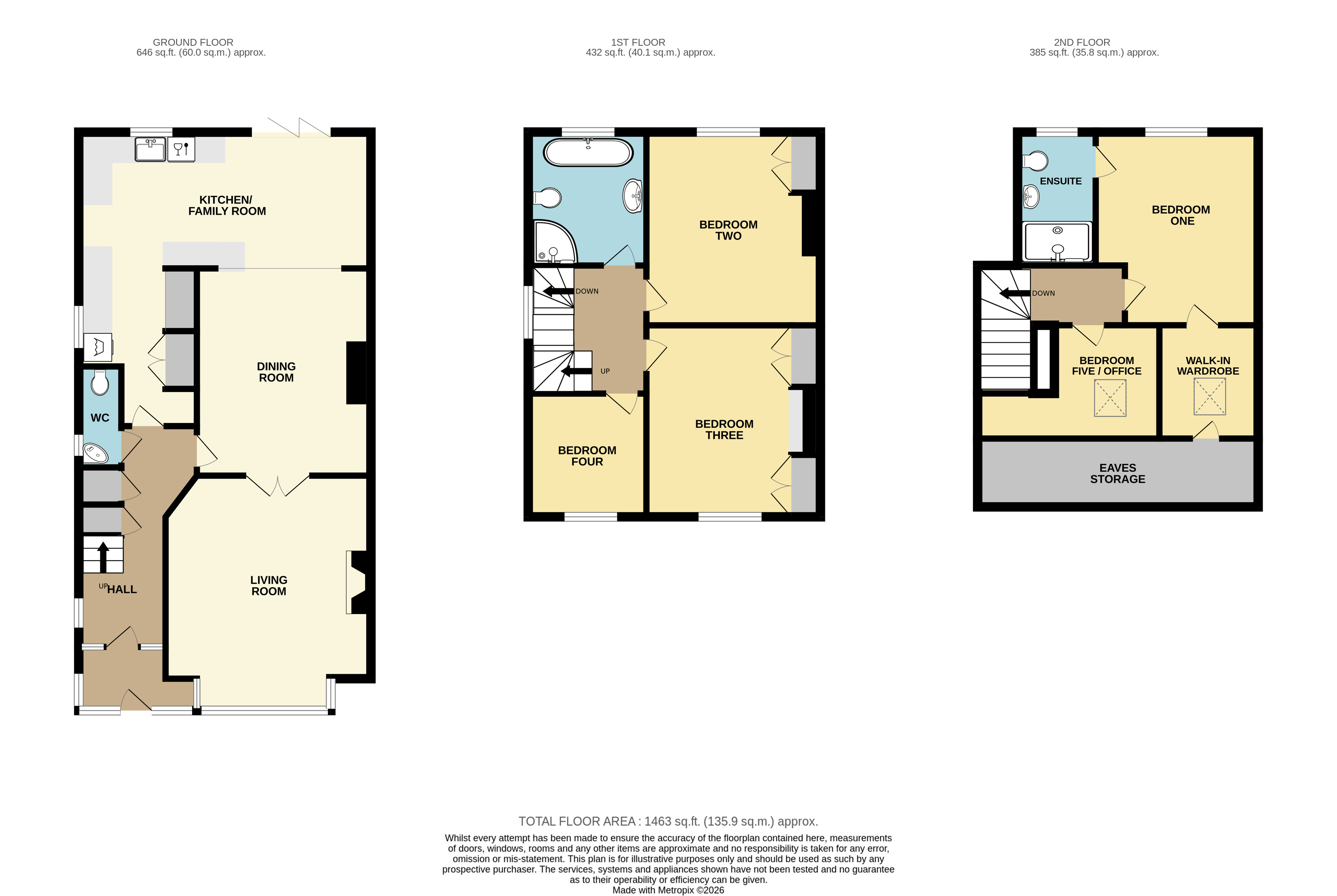 25, Walsingham Road, Essex floorplan