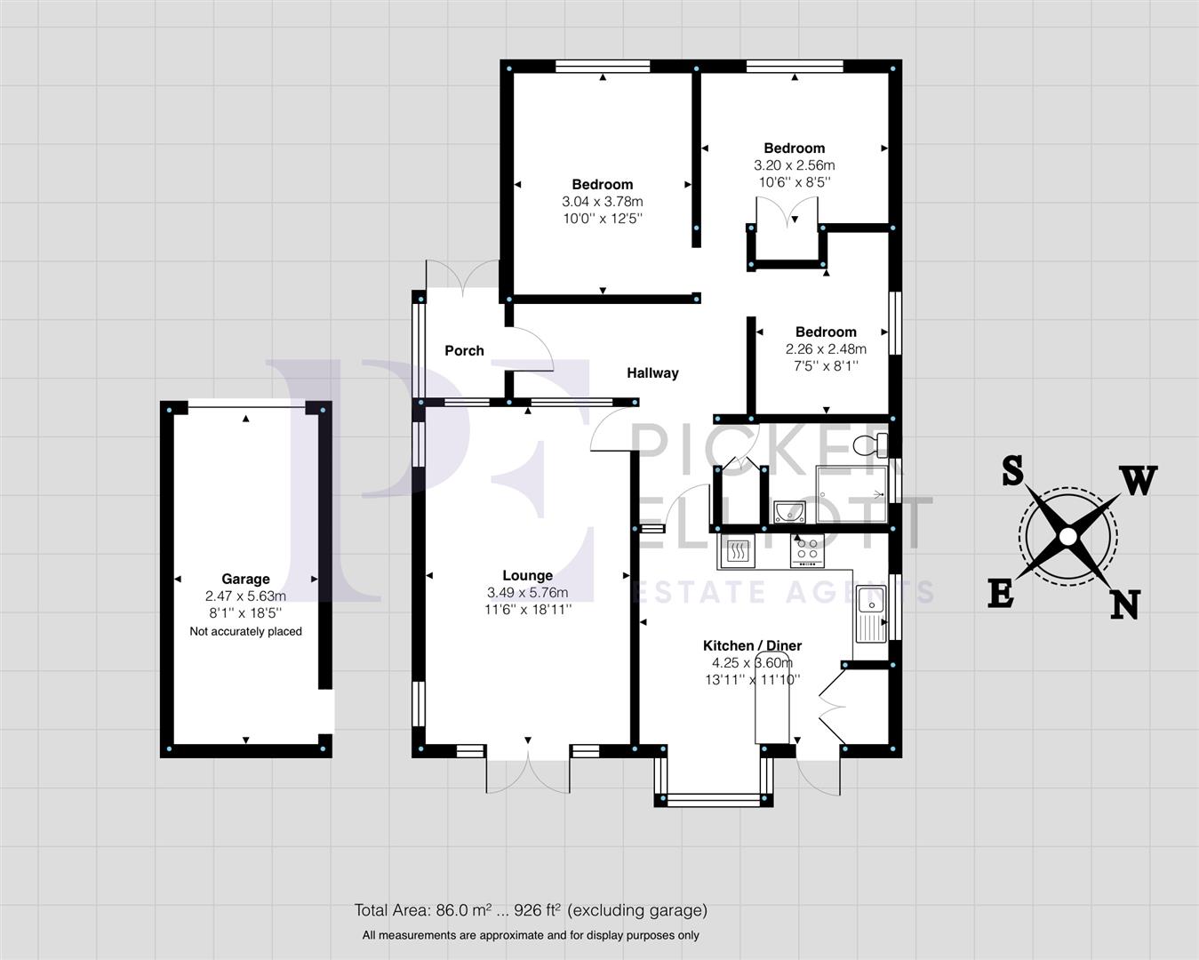 Middlefield Lane, Hinckley LE10, 3 bedroom bungalow for sale 64067682