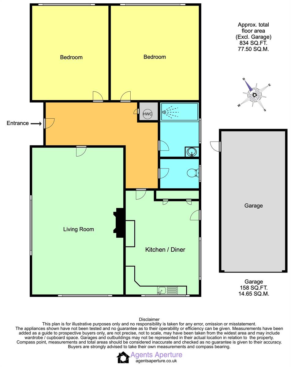 12, Oakwood Drive, Whitstable floorplan
