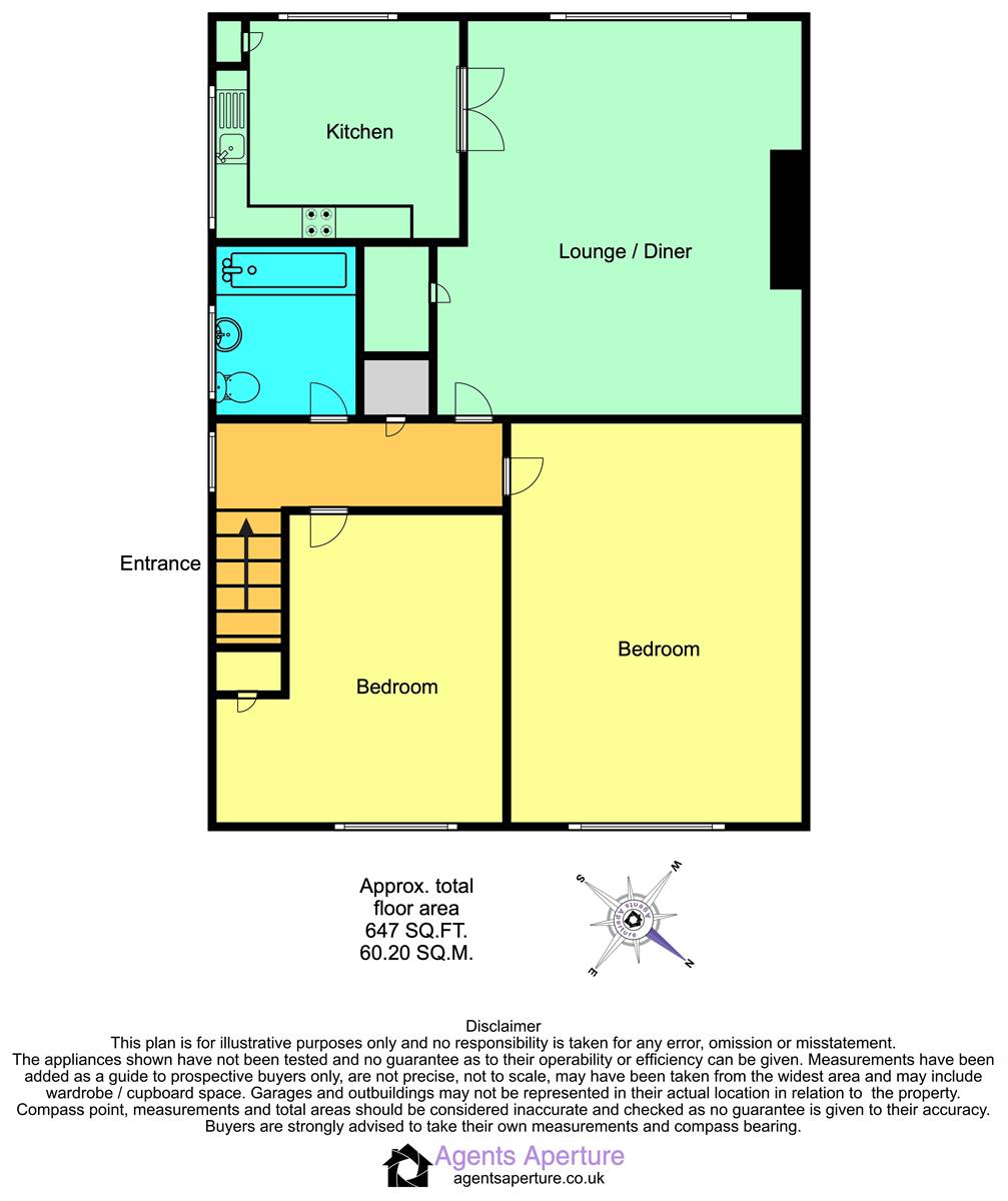 25, Kite Farm, Whitstable floorplan