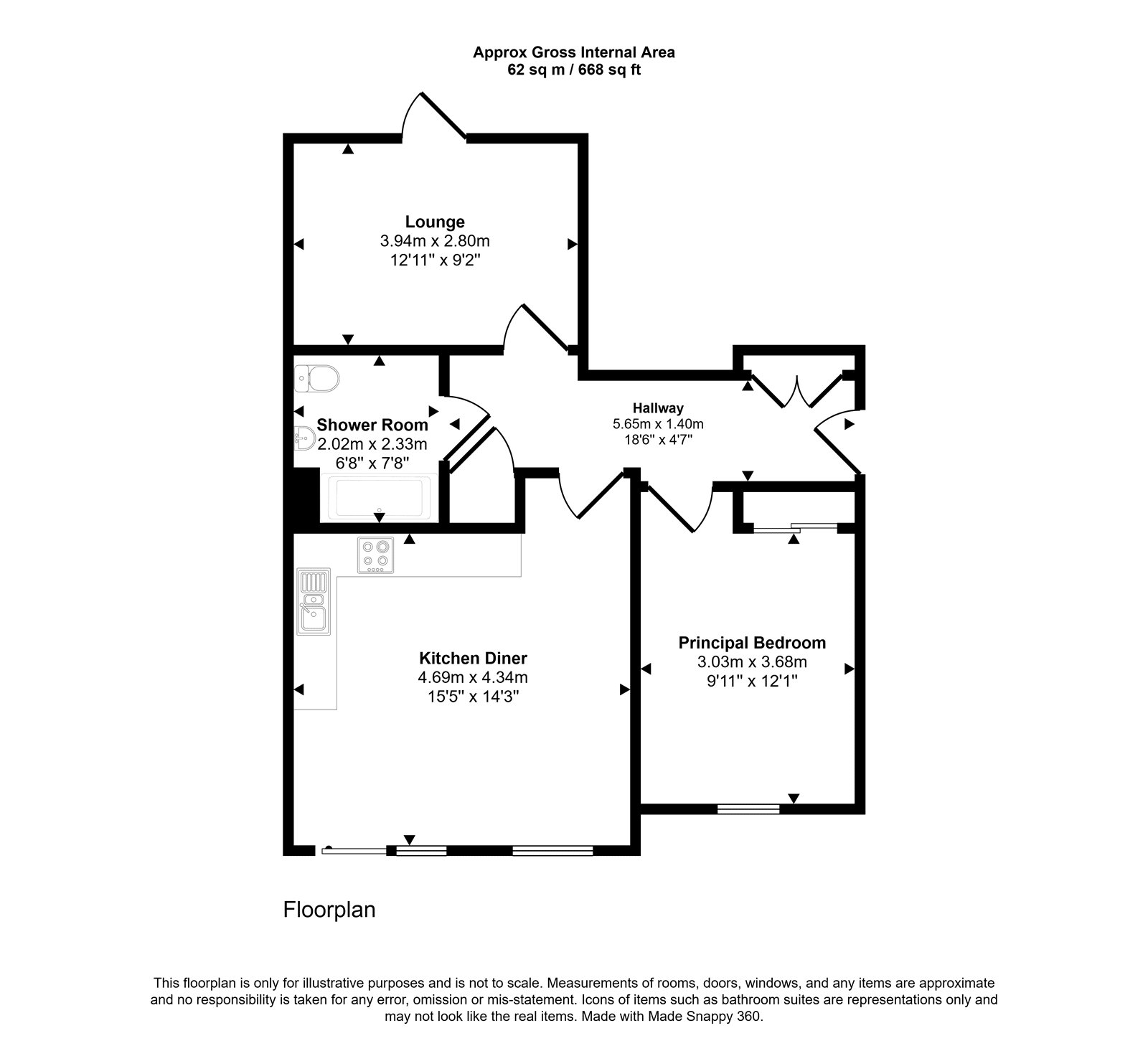 Weaver House, 1, Chantry Court, Wiltshire floorplan