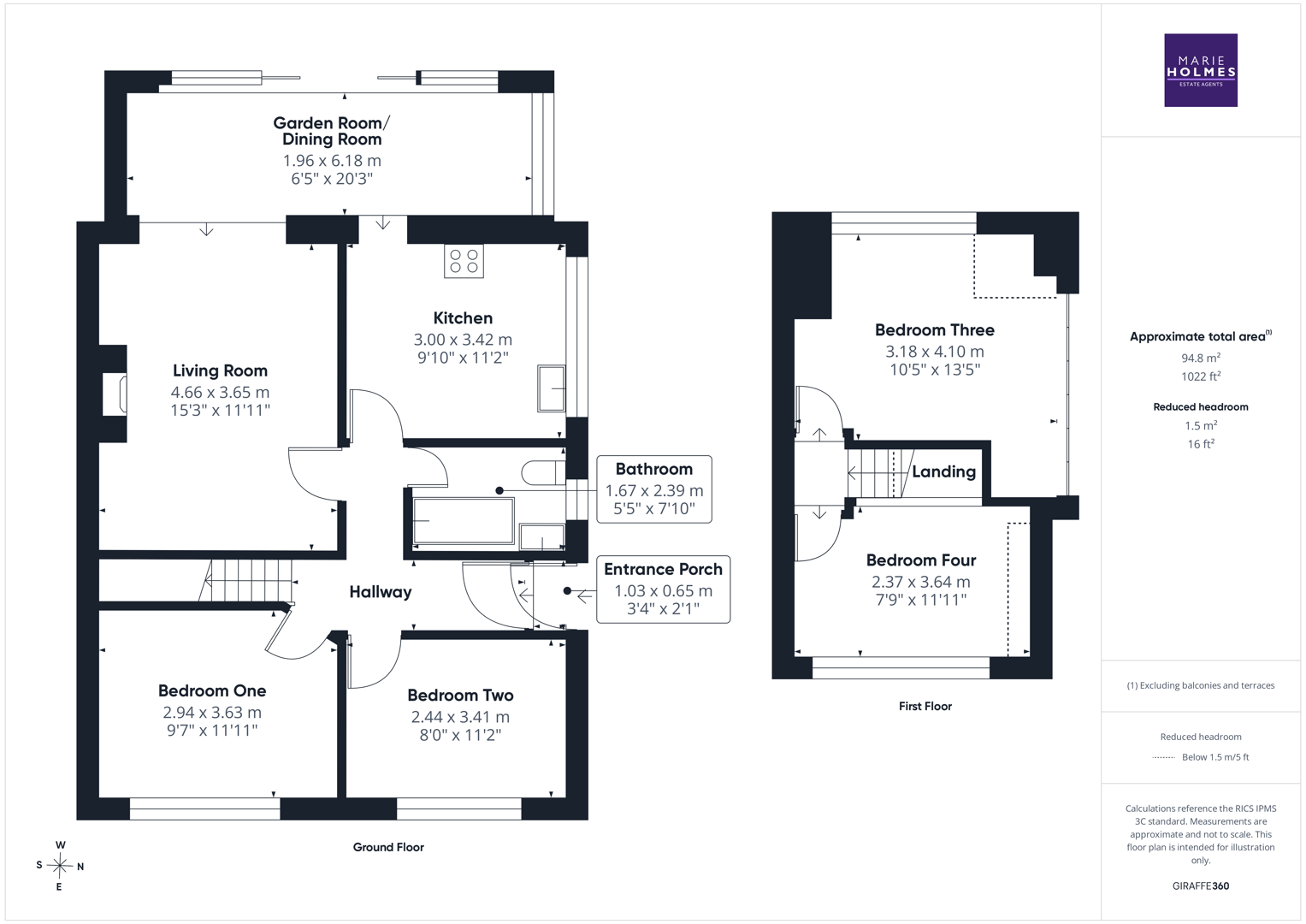 48, Chesham Drive, Preston floorplan