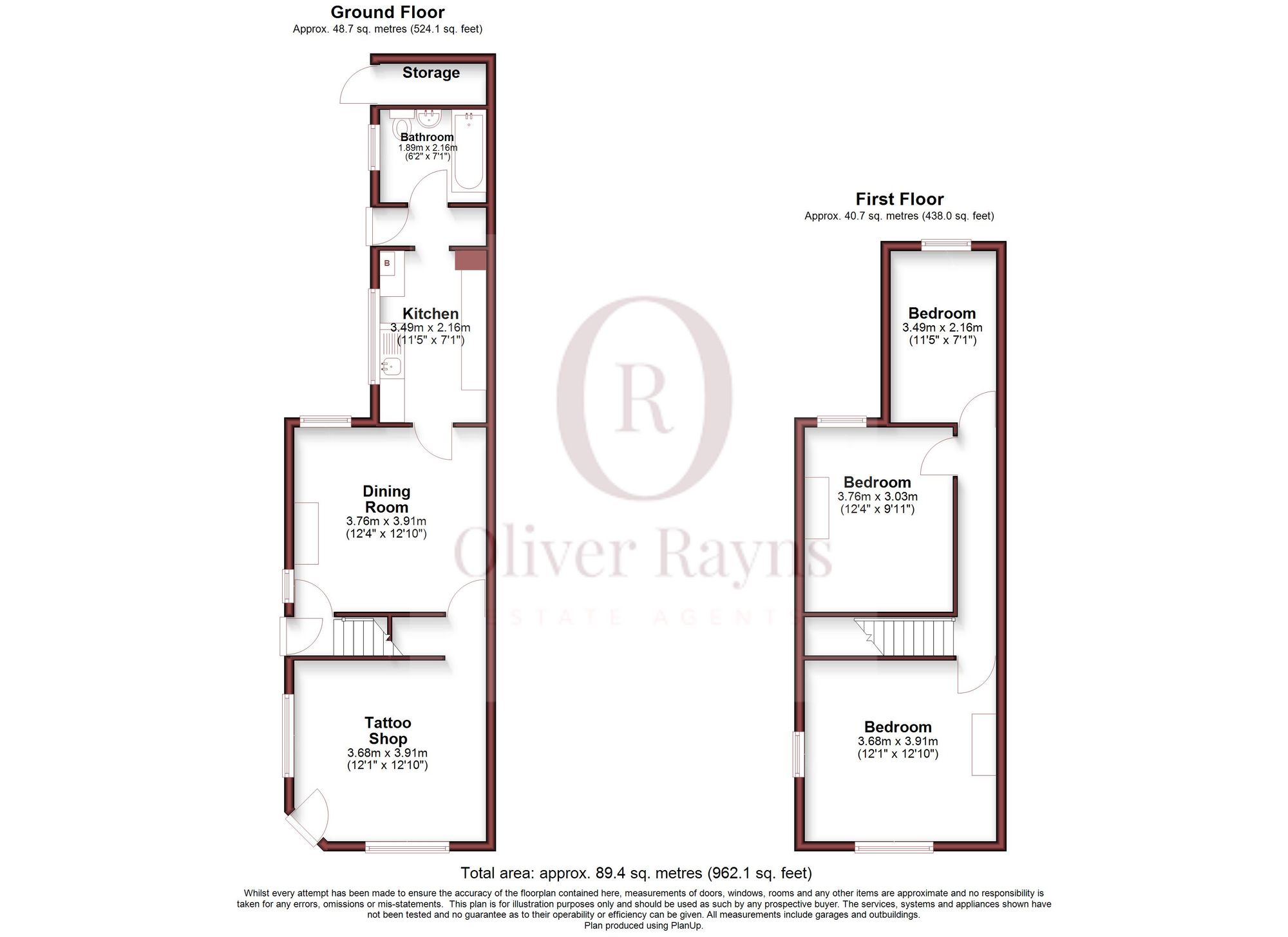 157 St. Leonards Road, Leicester floorplan