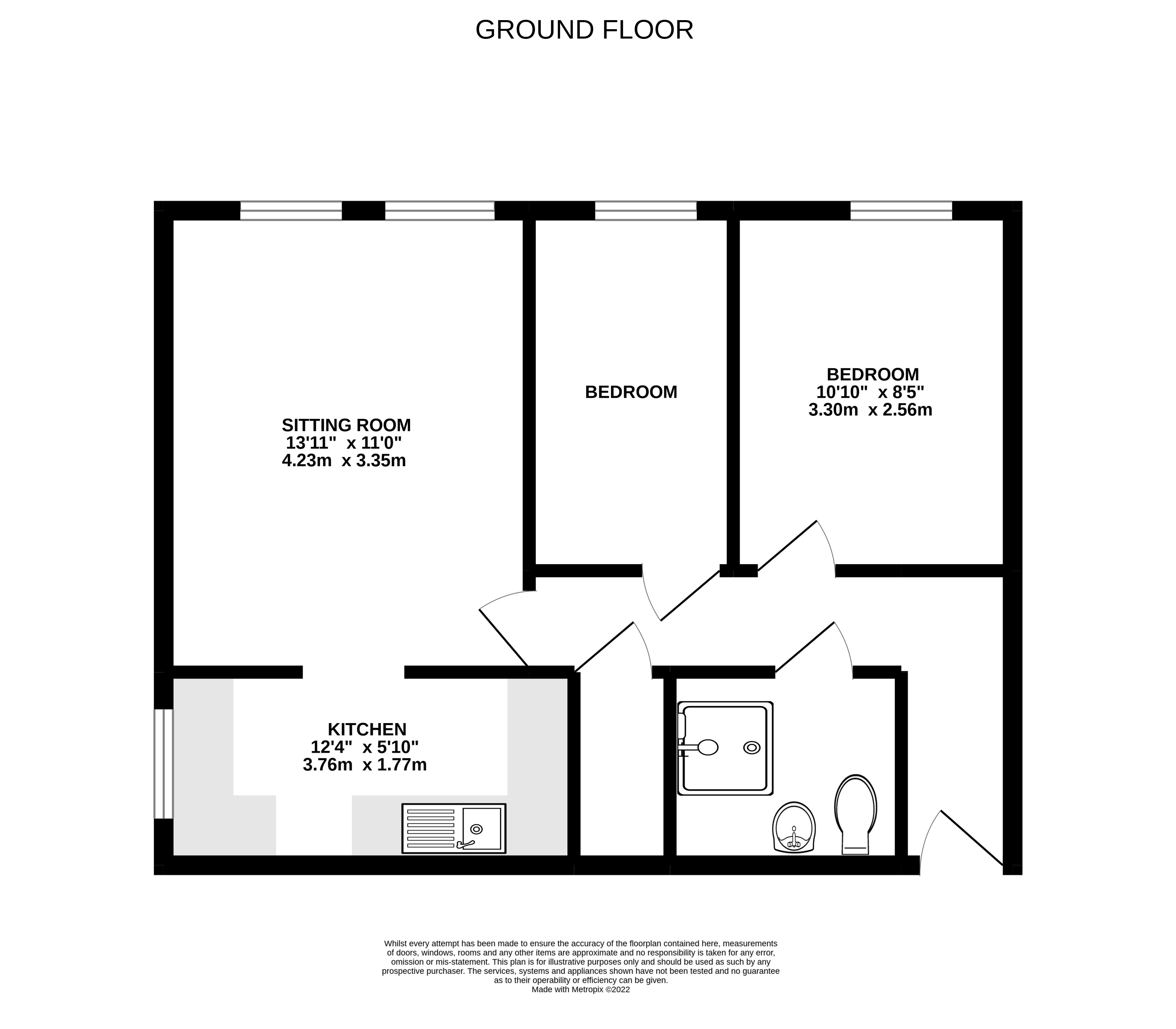 Flat 27, Highview Lodge,, William Farthing Close, Hampshire floorplan