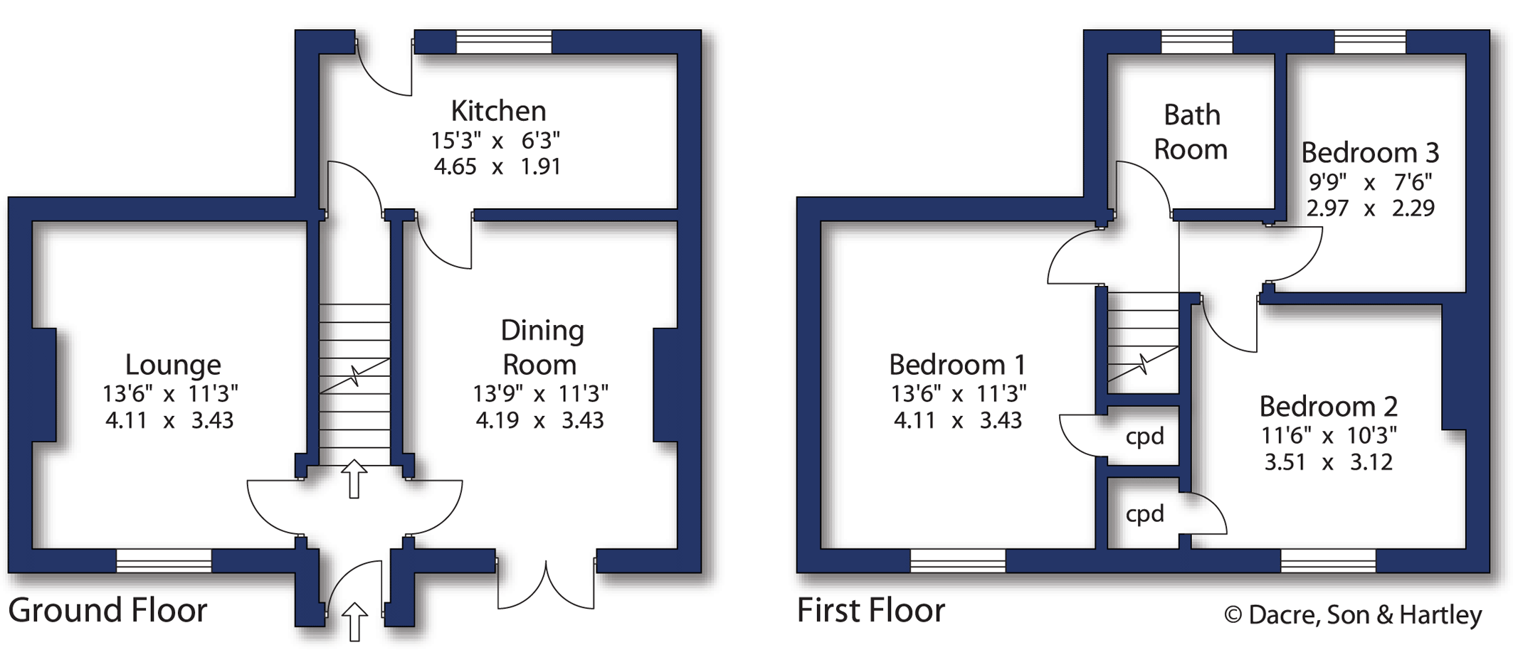 Sunnymede,, Long Lee Lane, West Yorkshire floorplan