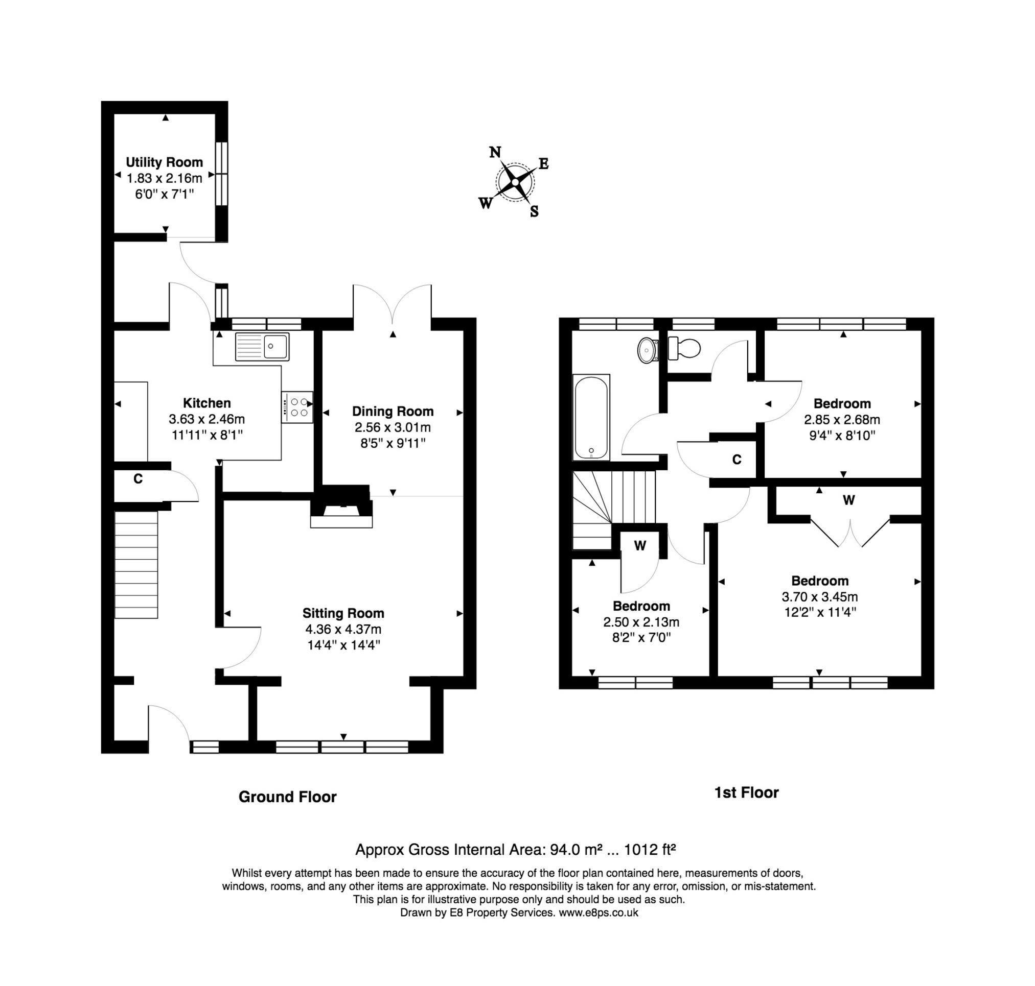 3 Bedrooms End terrace house to rent in Palmer Place, Abingdon OX14