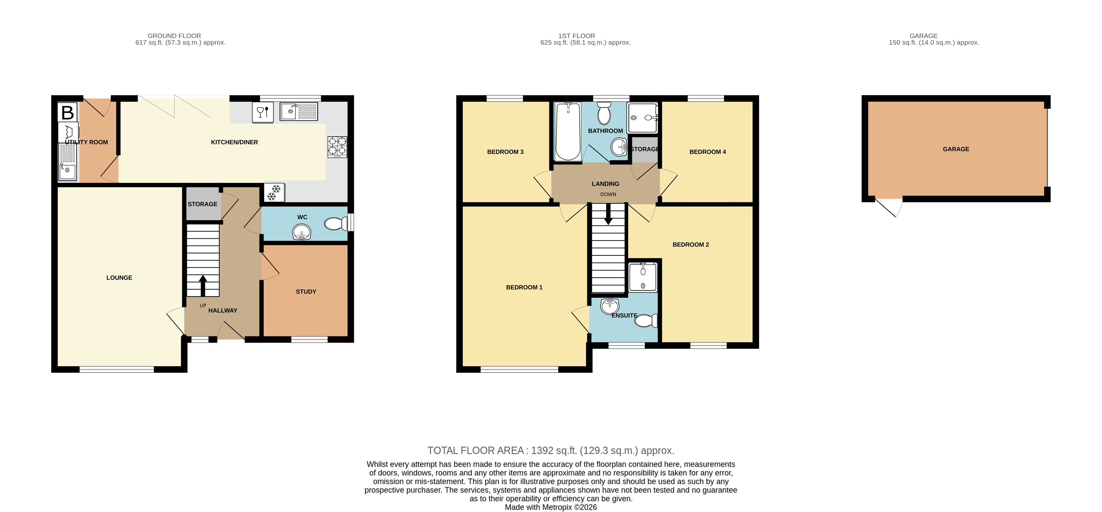 89, Riversleigh Way, Preston floorplan