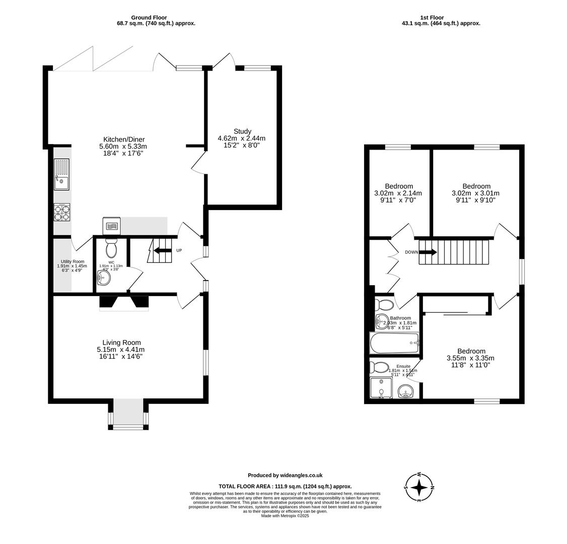 Walnut Cottage, Orchard Place, Upper Heyford floorplan