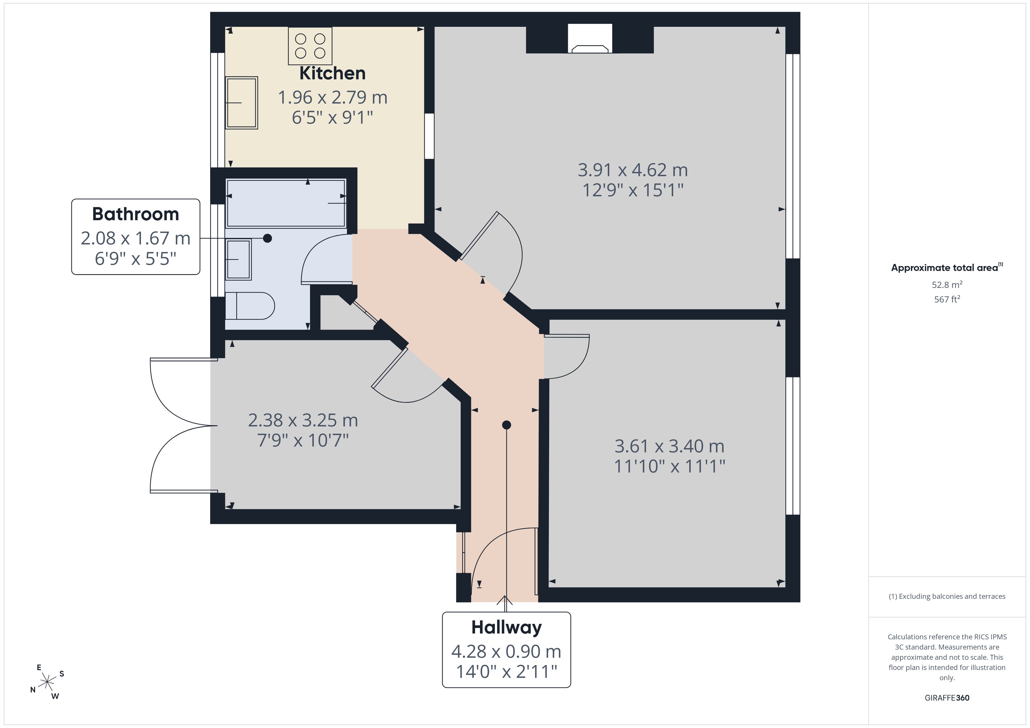 5, Wylands Road, Berkshire floorplan