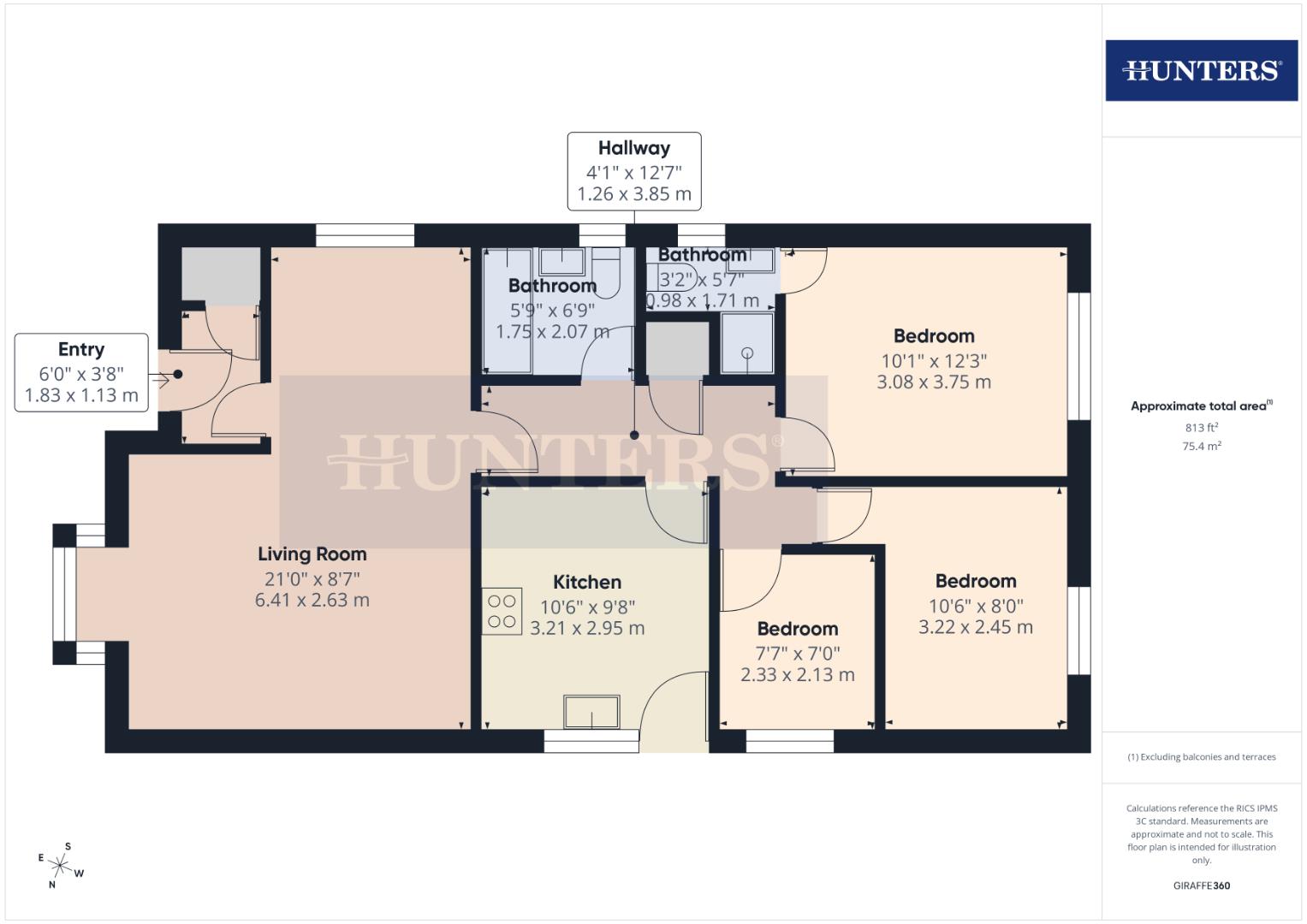 2, Mulberry Close, Bridlington floorplan