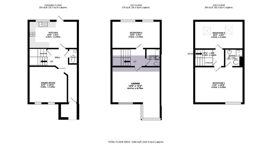 54, Dirac Road, Ashley Down, Bristol floorplan