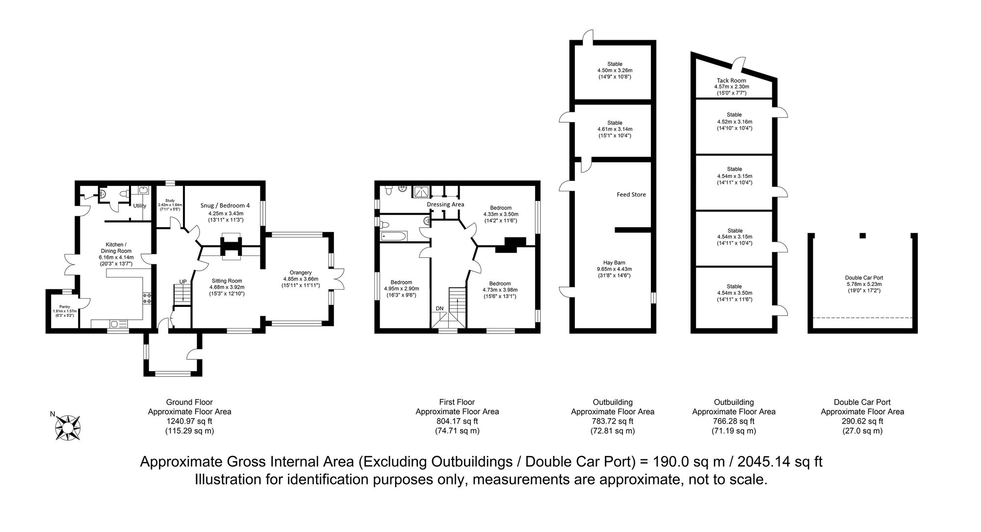 Cleavers Farmhouse Mill Lane, Lewes floorplan