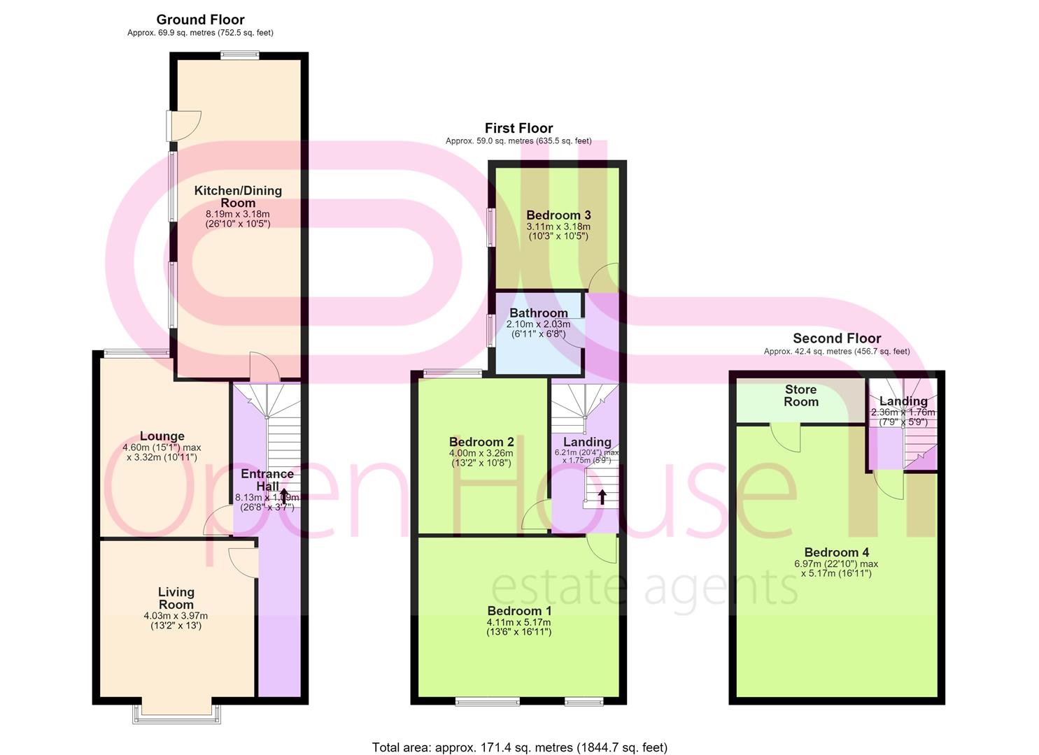15, Wyresdale Road, Bolton floorplan