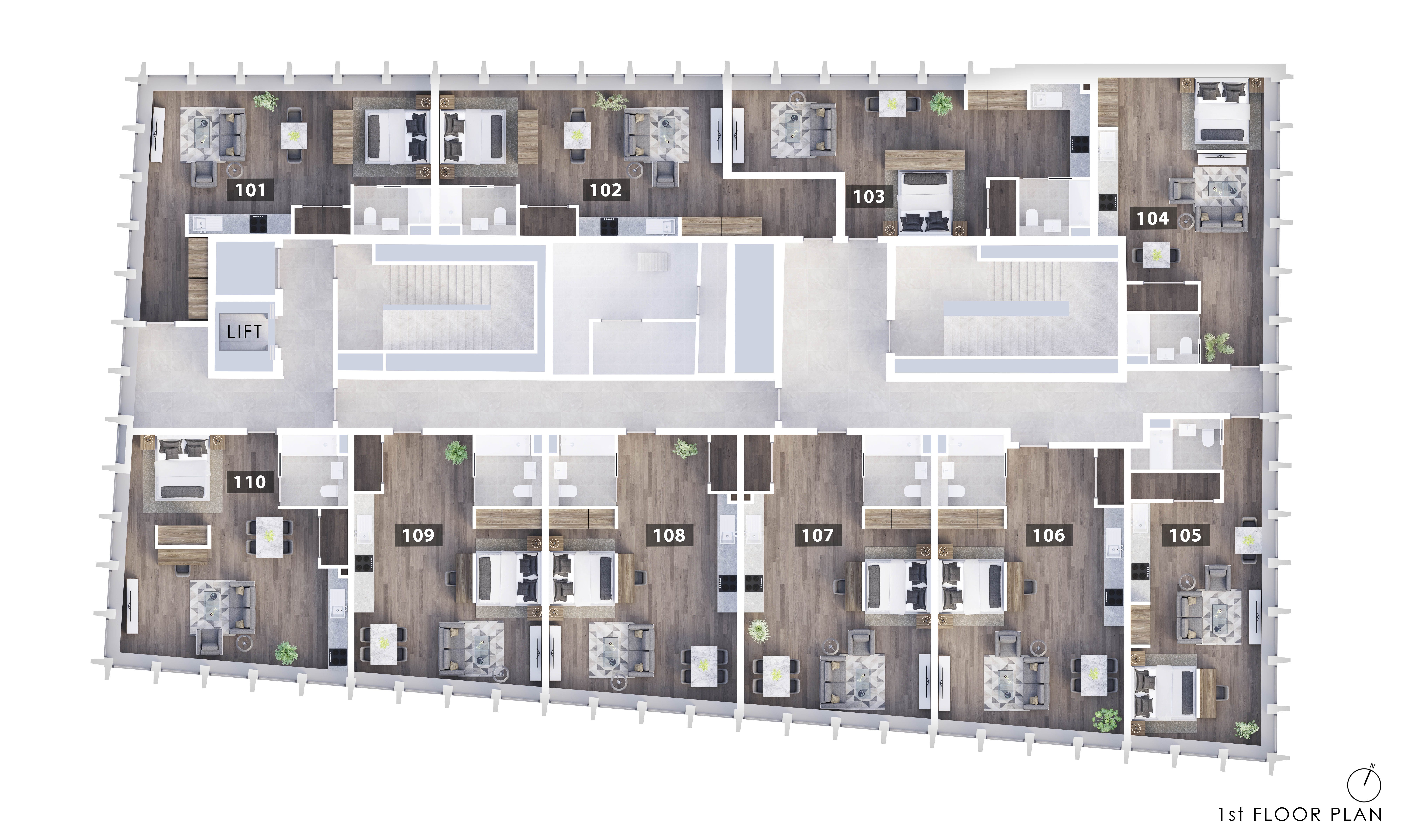 Grand Union floorplan