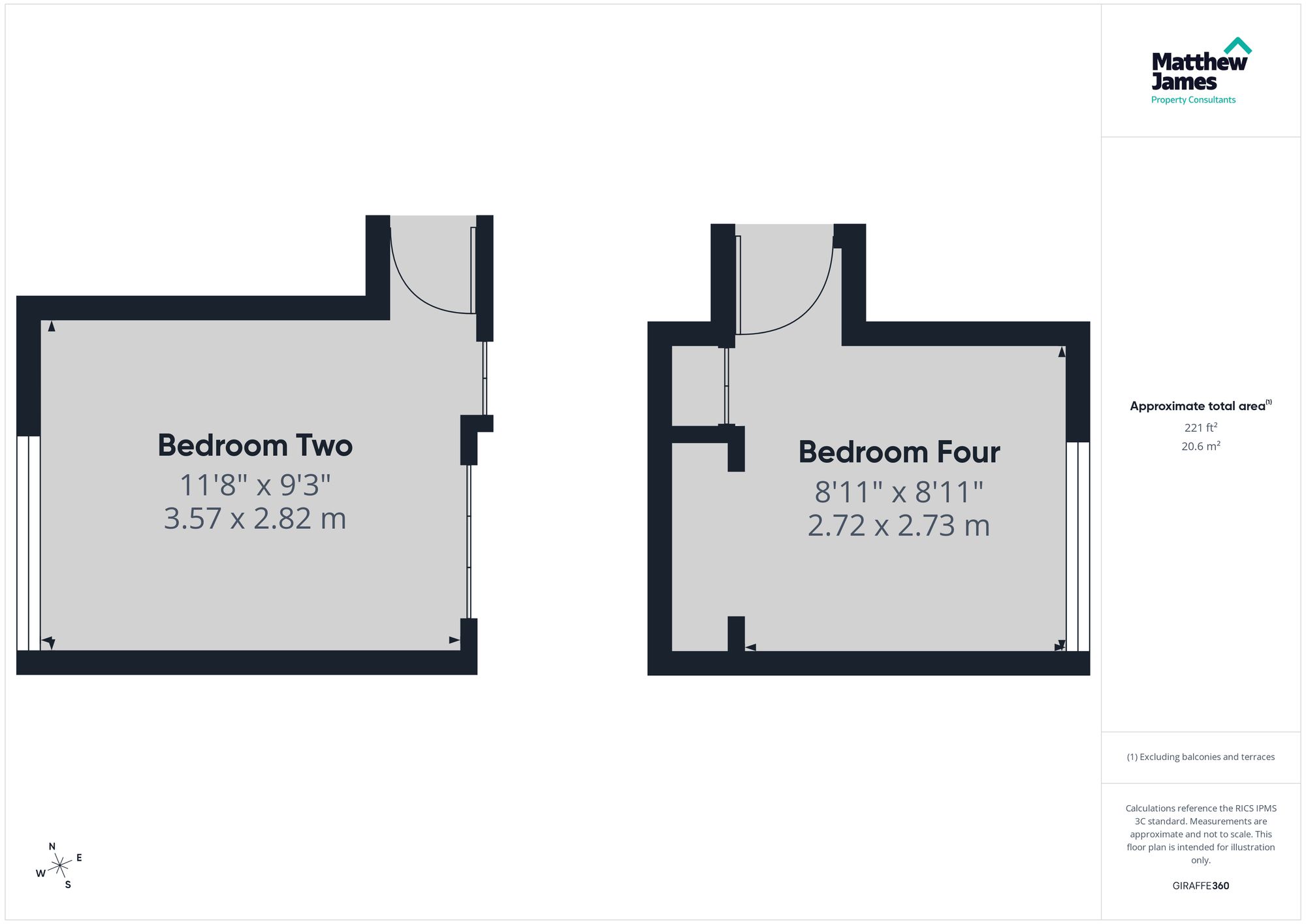 Room 2 4 Ilex Close, Colchester floorplan