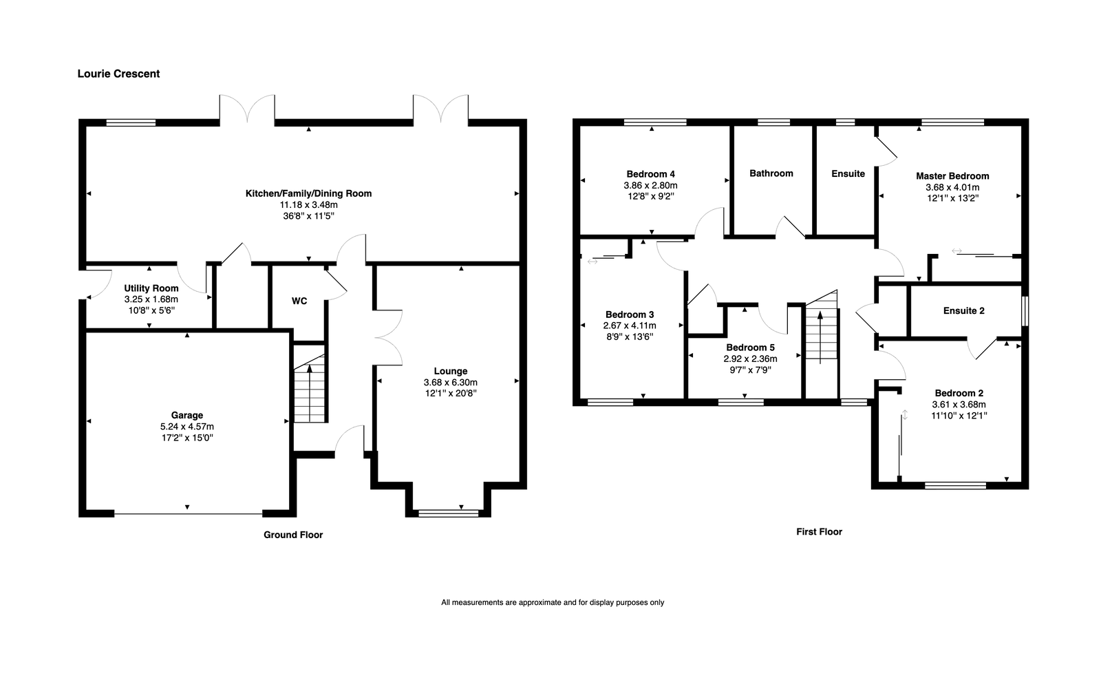 71, Lourie Crescent, Boness floorplan