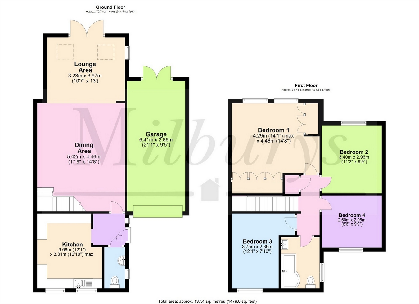 Dorset Way, Yate, South Gloucestershire BS37, 4 bedroom terraced house