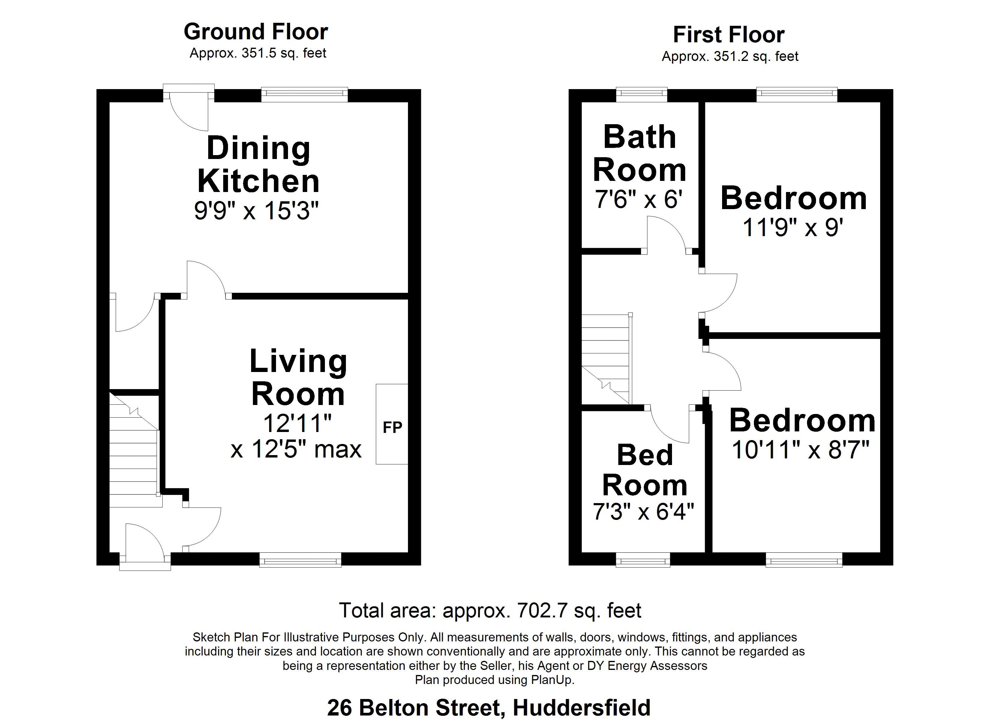 3 Bedrooms Semi-detached house for sale in Belton Street, Moldgreen, Huddersfield HD5