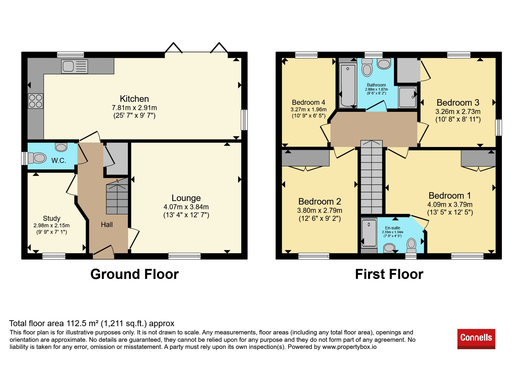 70, Apple Tree Close, Taunton floorplan