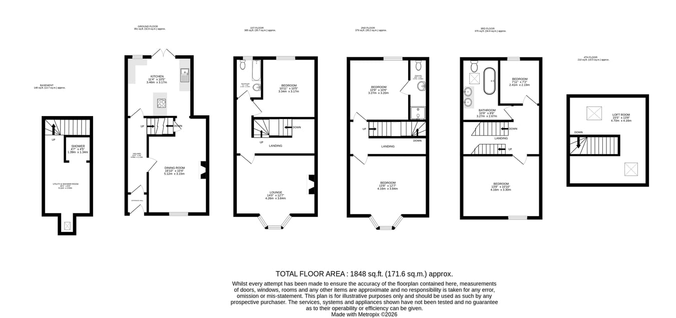 High House, St Marys Street, Tenby floorplan