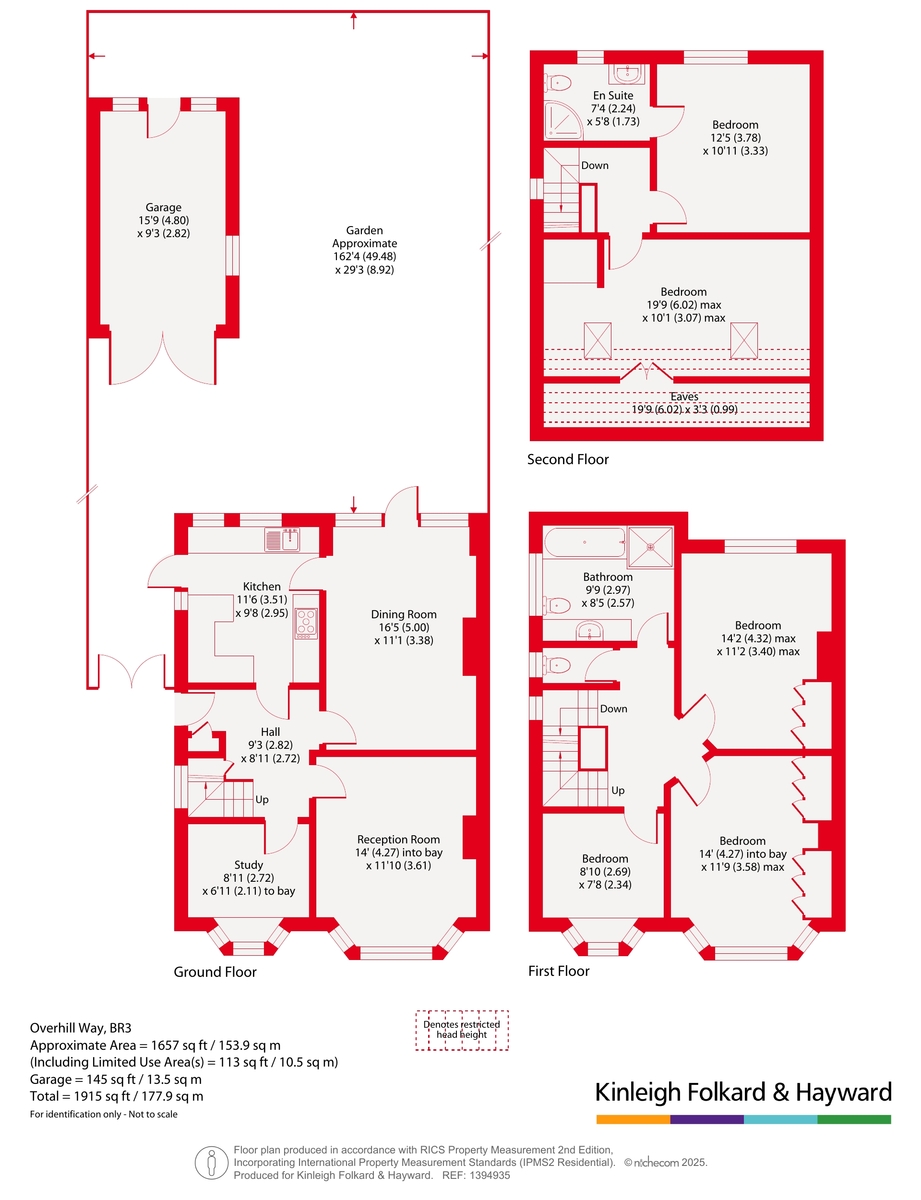 37, Overhill Way, Beckenham floorplan