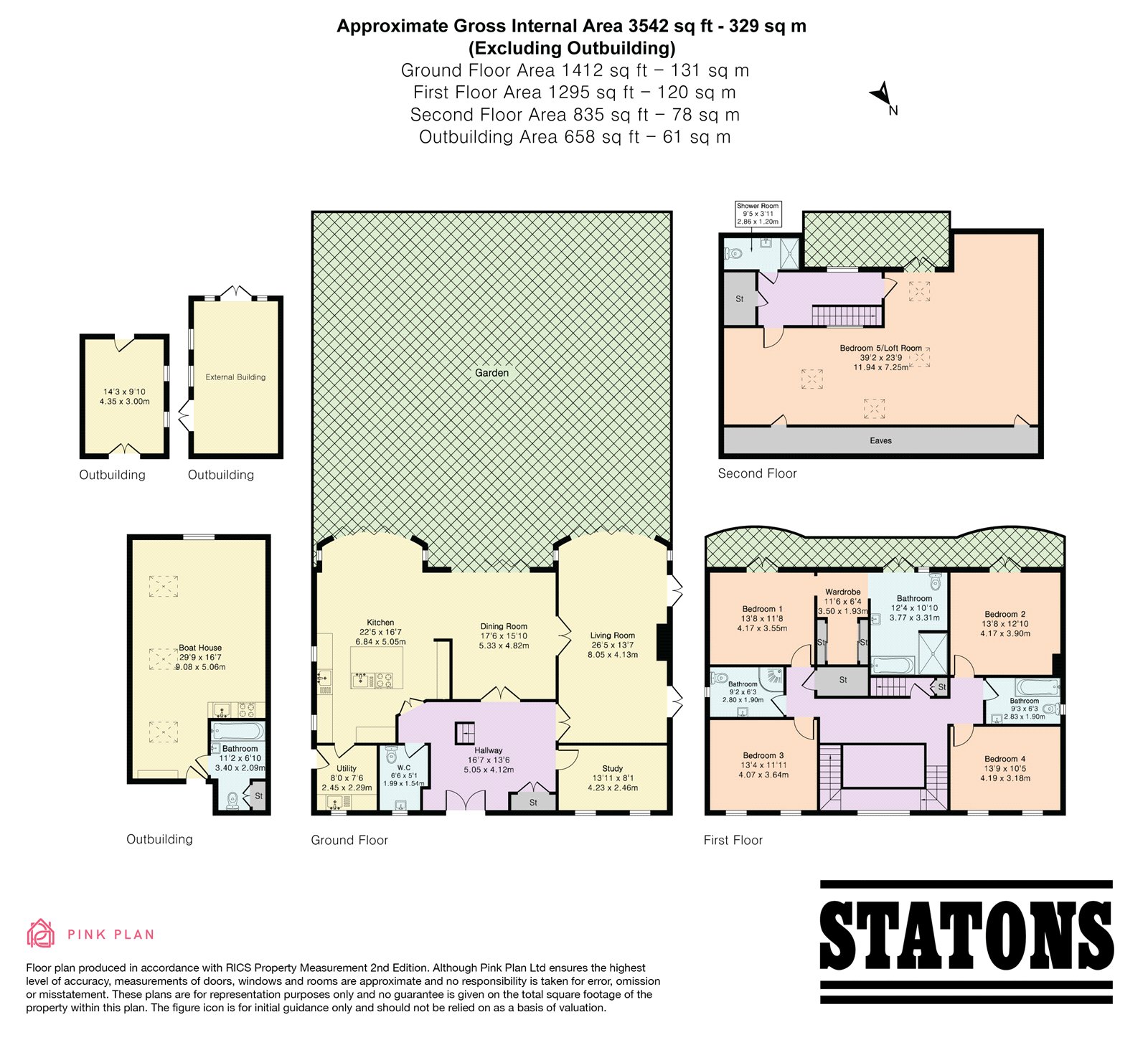 Mallards House, 96, Galley Lane, Hertfordshire floorplan