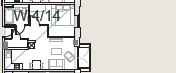 W411,, Berkeley Square, Salford floorplan