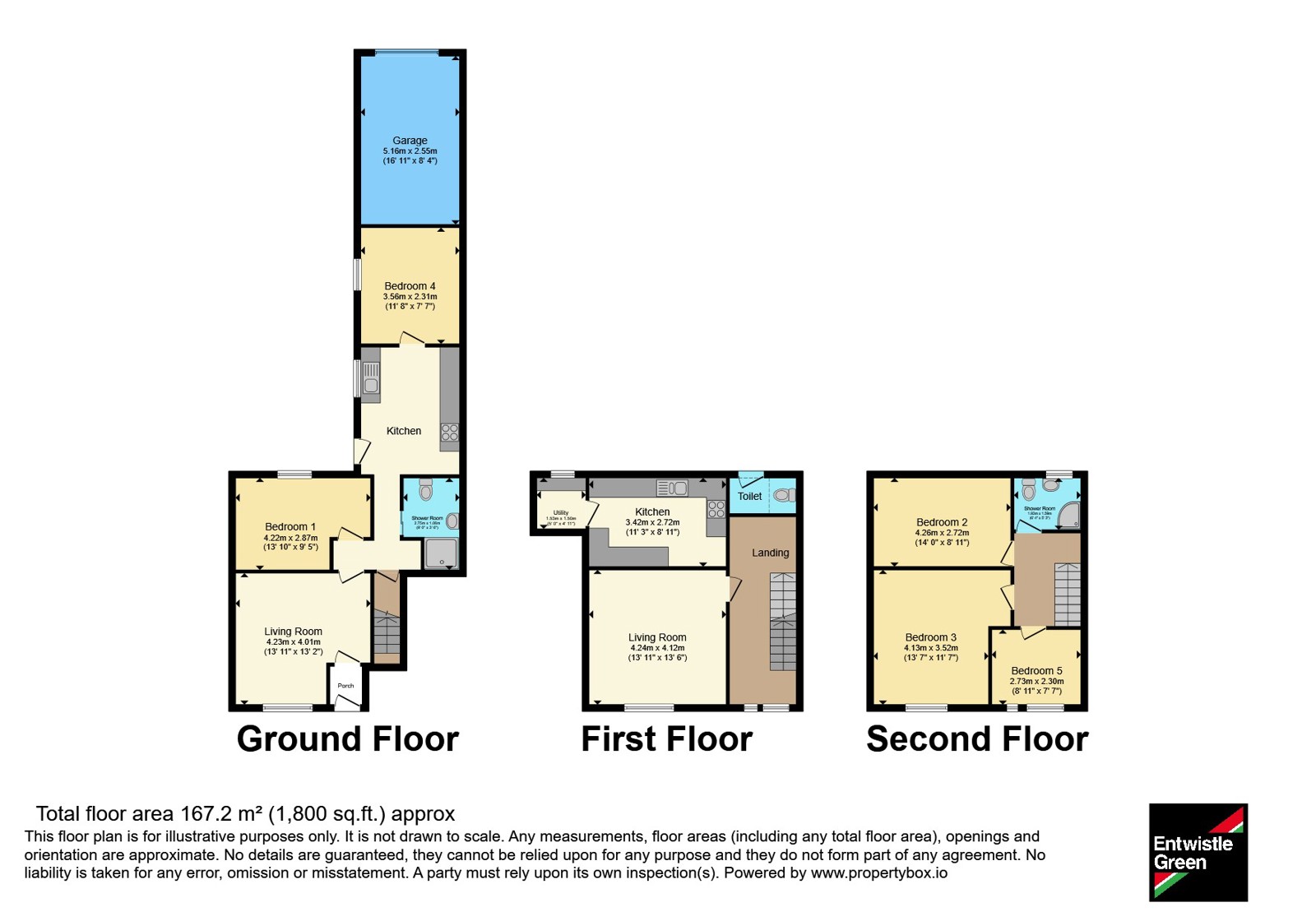 7, Spring Gardens, Lancashire floorplan