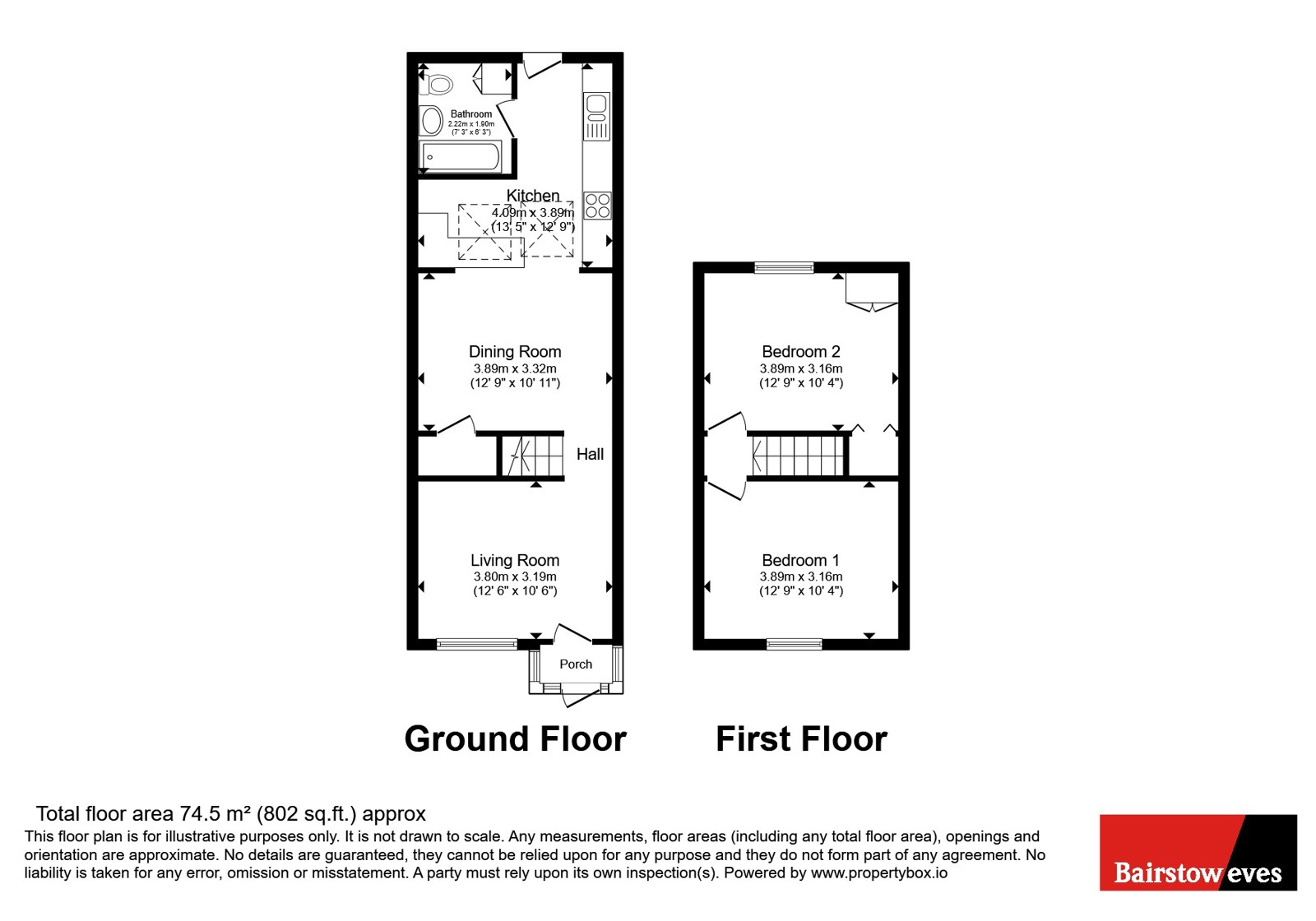7 Tunnel Cottages,, The Rookery, Essex floorplan