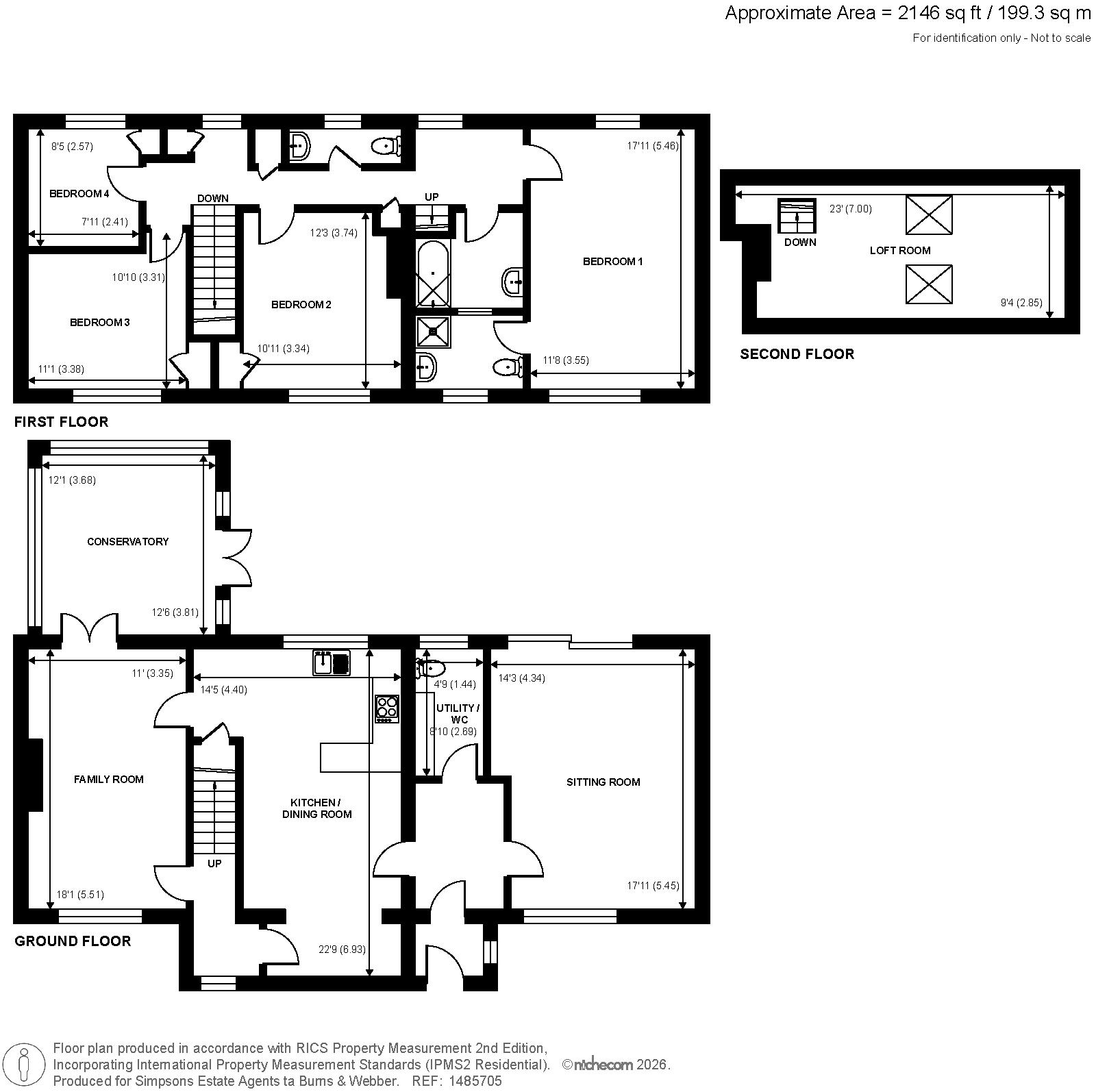 Whitethorn Cottage,, Guildford Road, Cranleigh floorplan