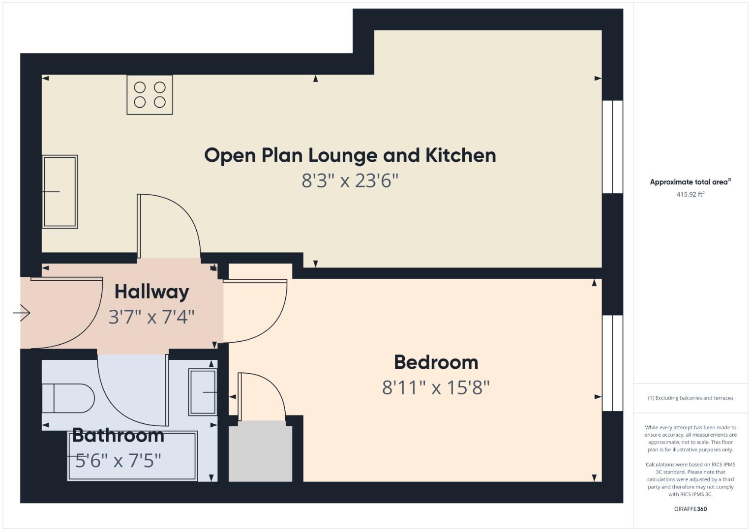 44, Limefield Mill, Bingley floorplan