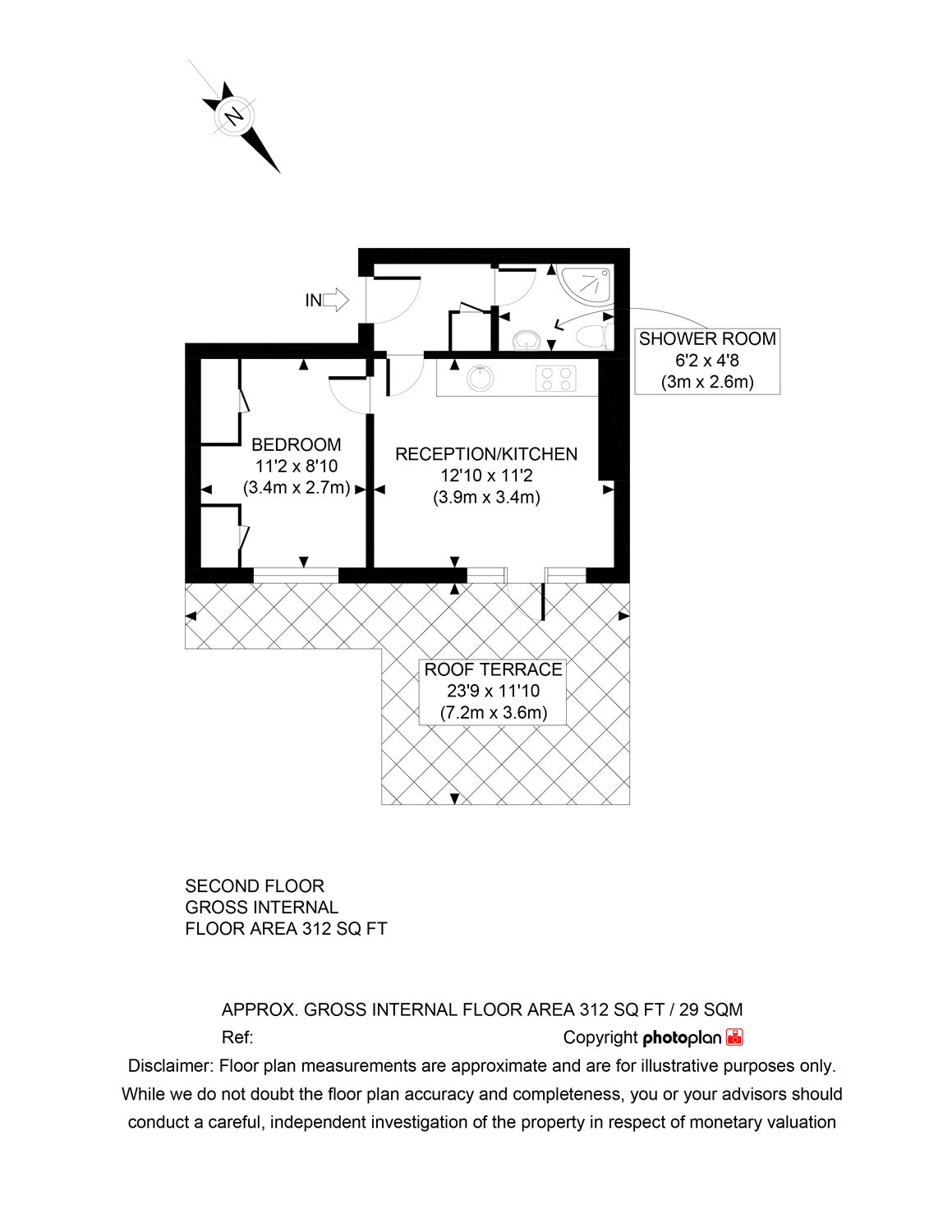 1 Bedrooms Flat to rent in Quex Road, West Hampstead, London NW6