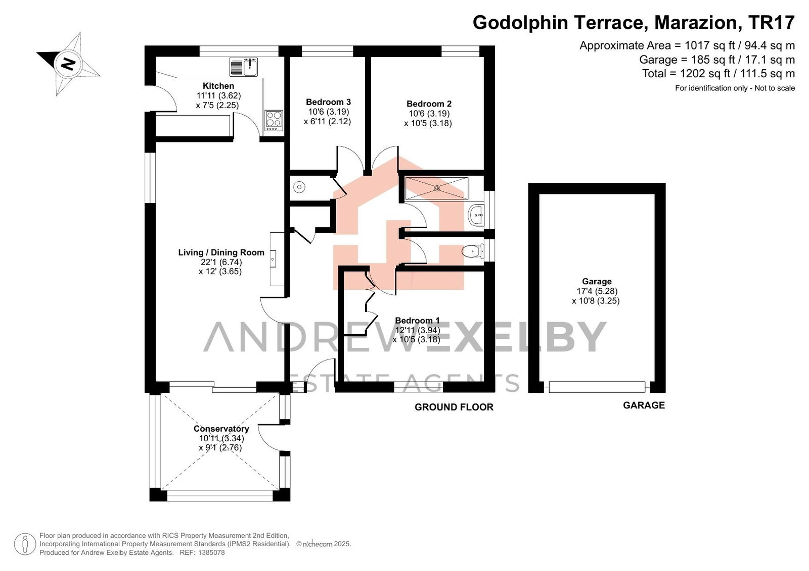 35, Godolphin Terrace, Marazion floorplan