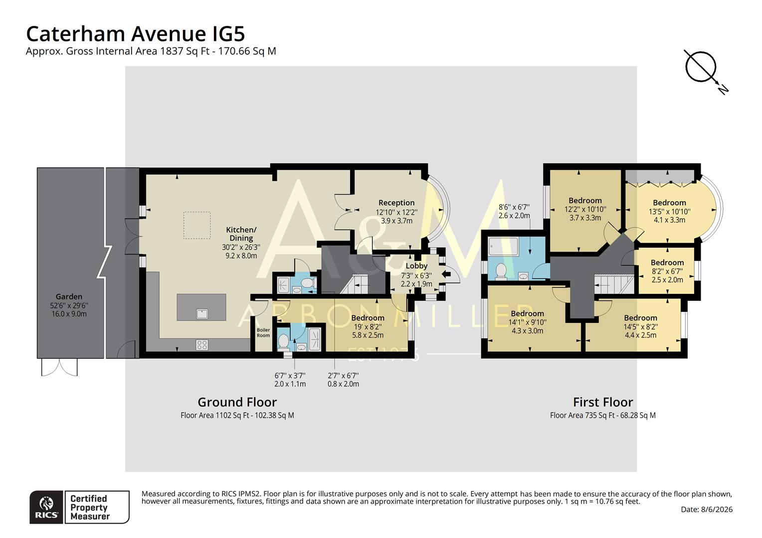 44, Caterham Avenue, Clayhall floorplan